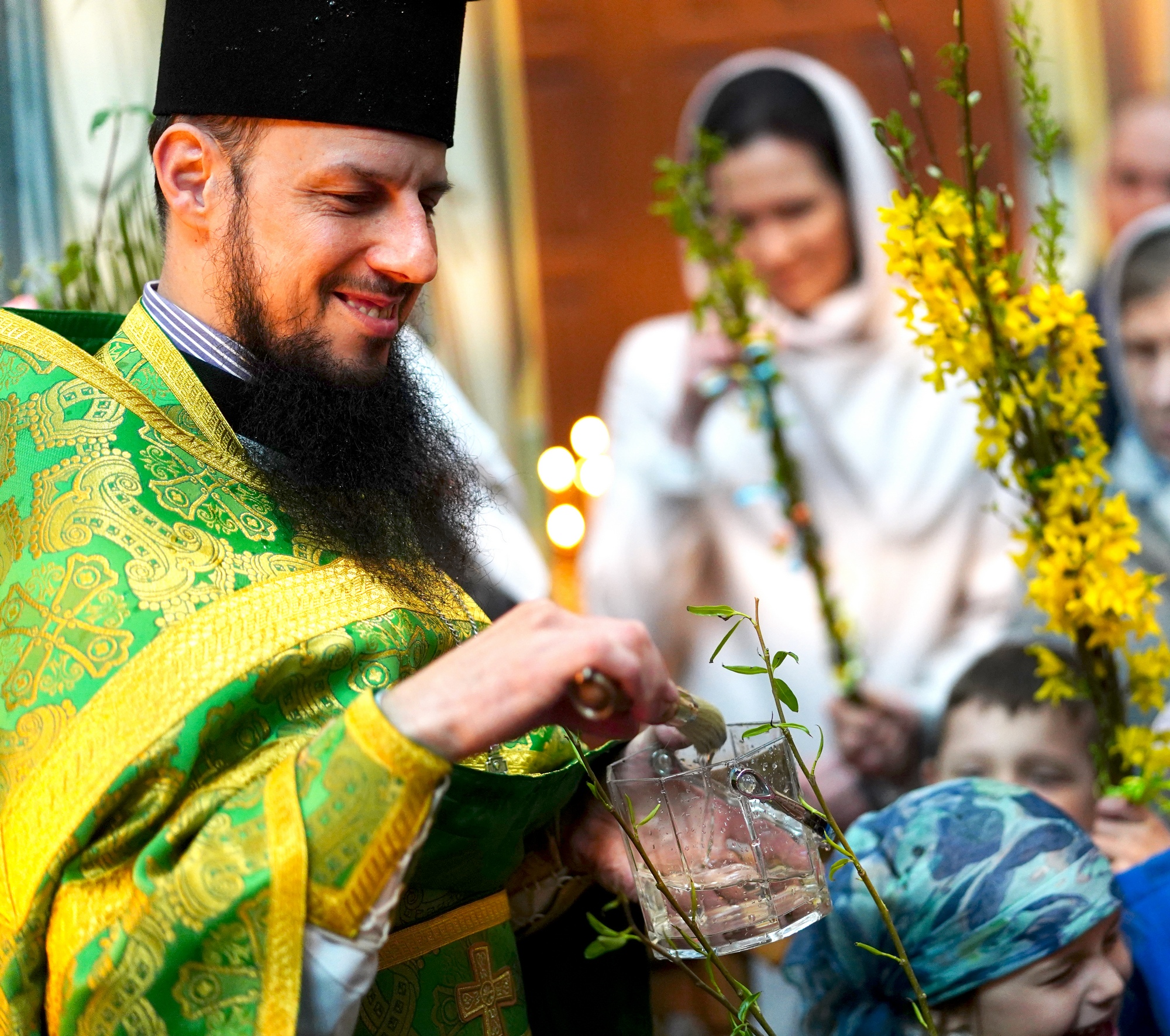 Palm Sunday in Zwierki Convent 