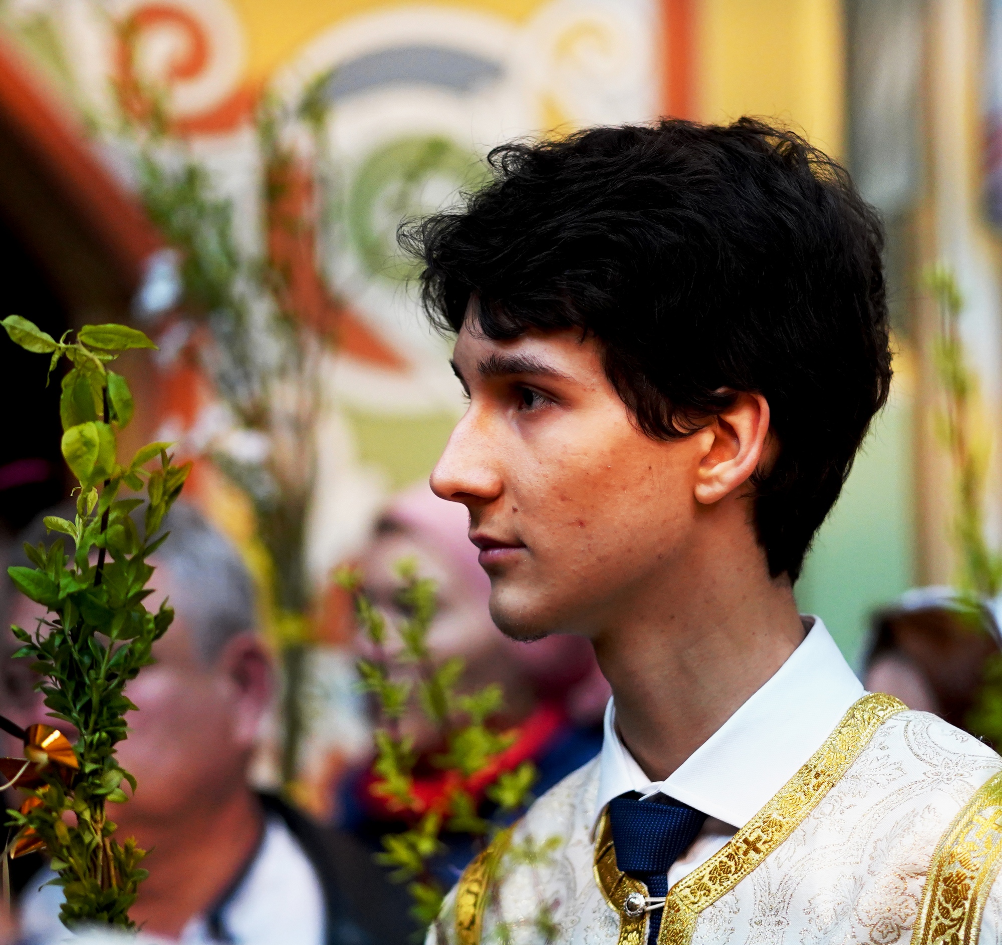 Palm Sunday in Zwierki Convent 