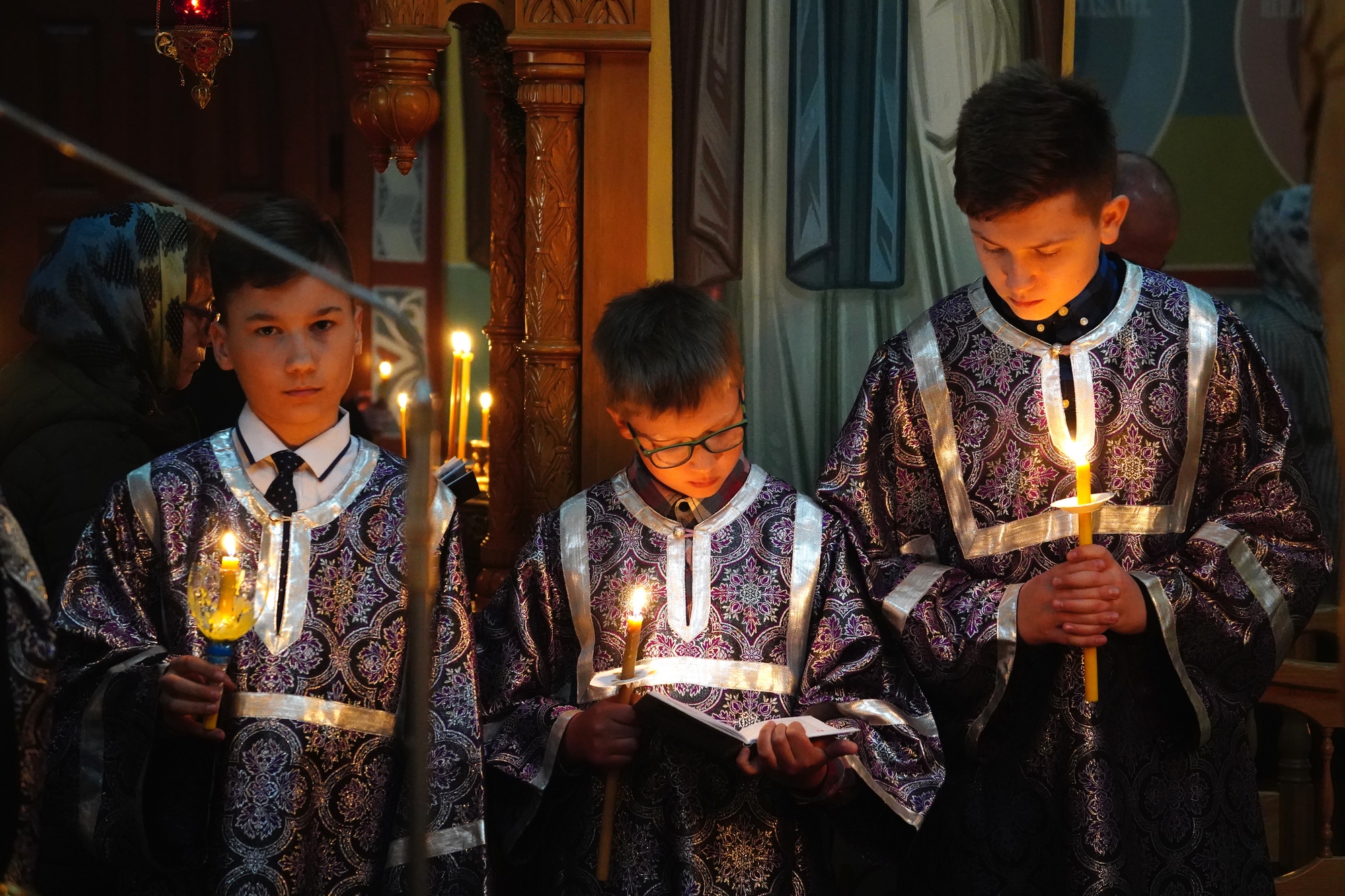 Zwierki Convent. Reading of Twelve Gospels