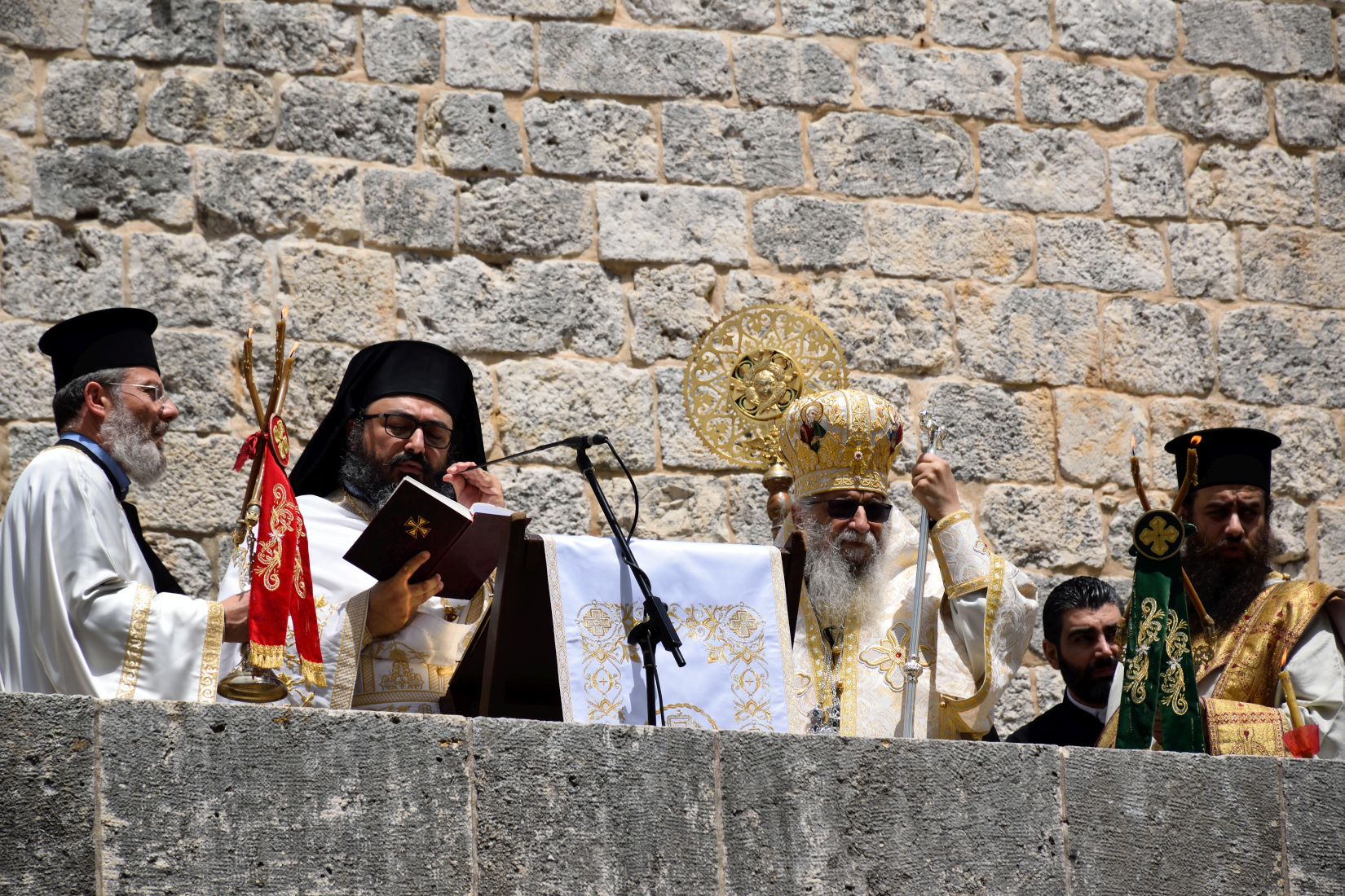 Czytanie Ewangelii w Paschalny Poniedziałek w Balamand 2019