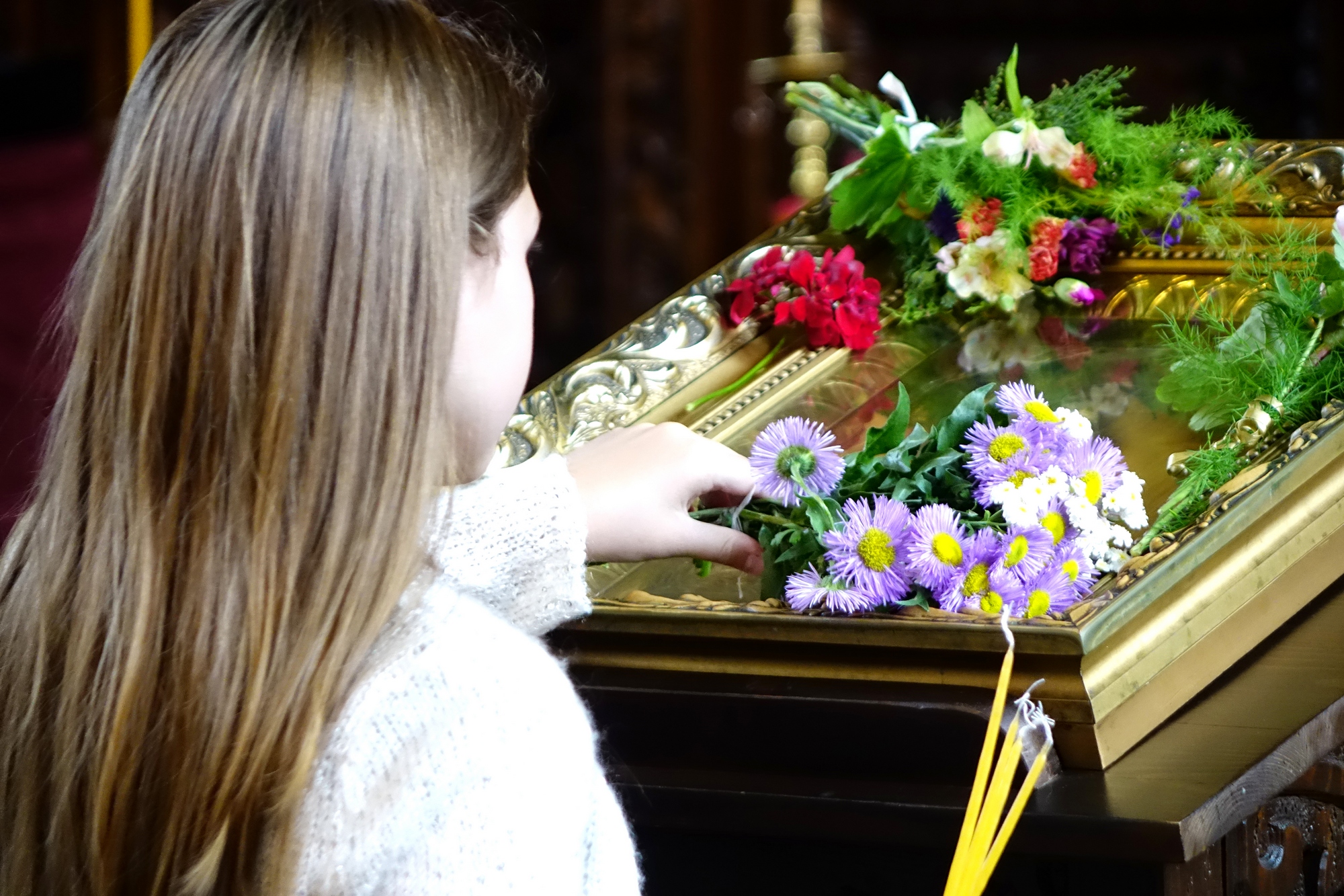 In St. Nicholas Orthodox church in Stara Zagora