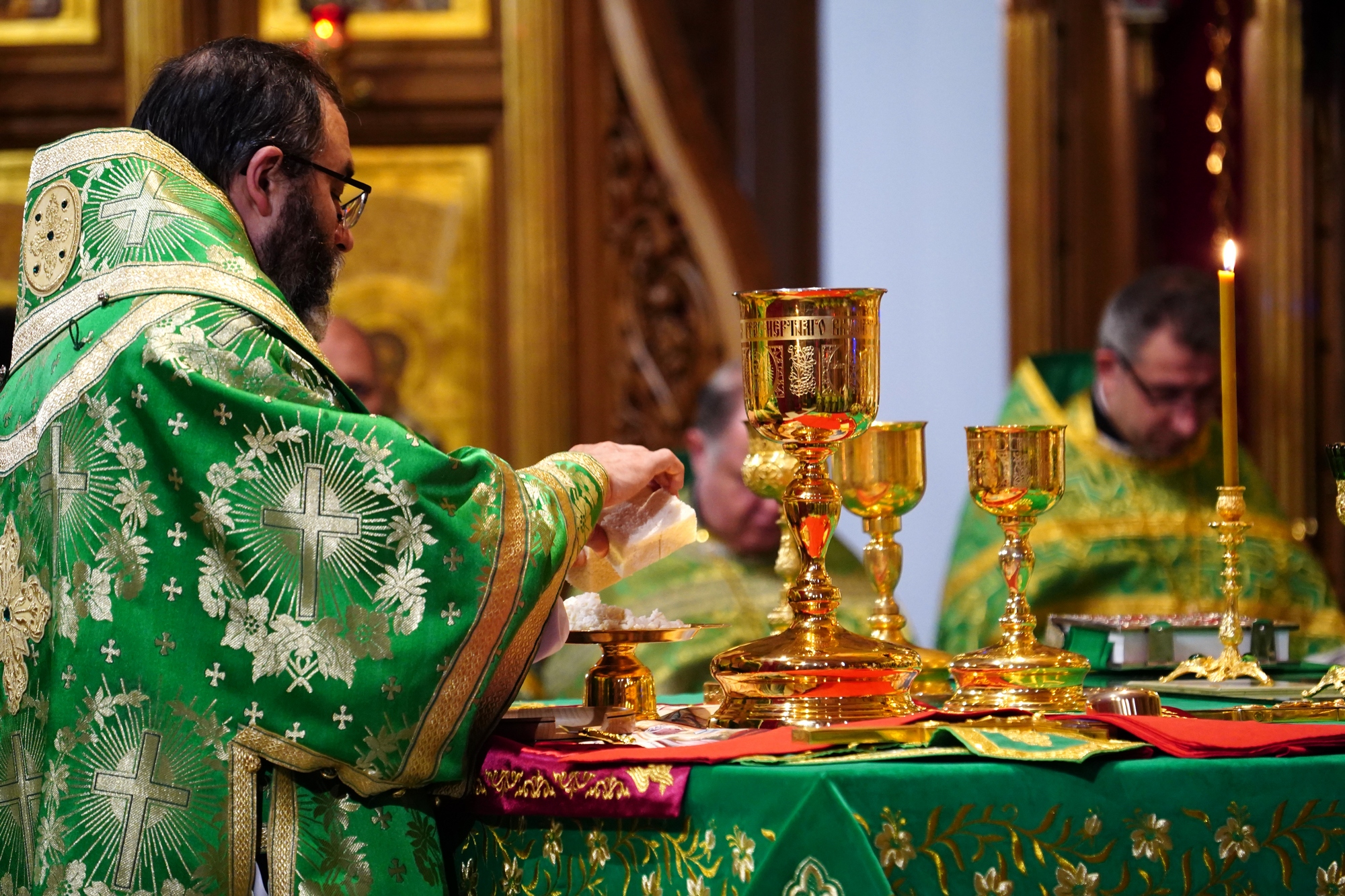 The Holy Spirit feast in Holy Spirit church in Białystok