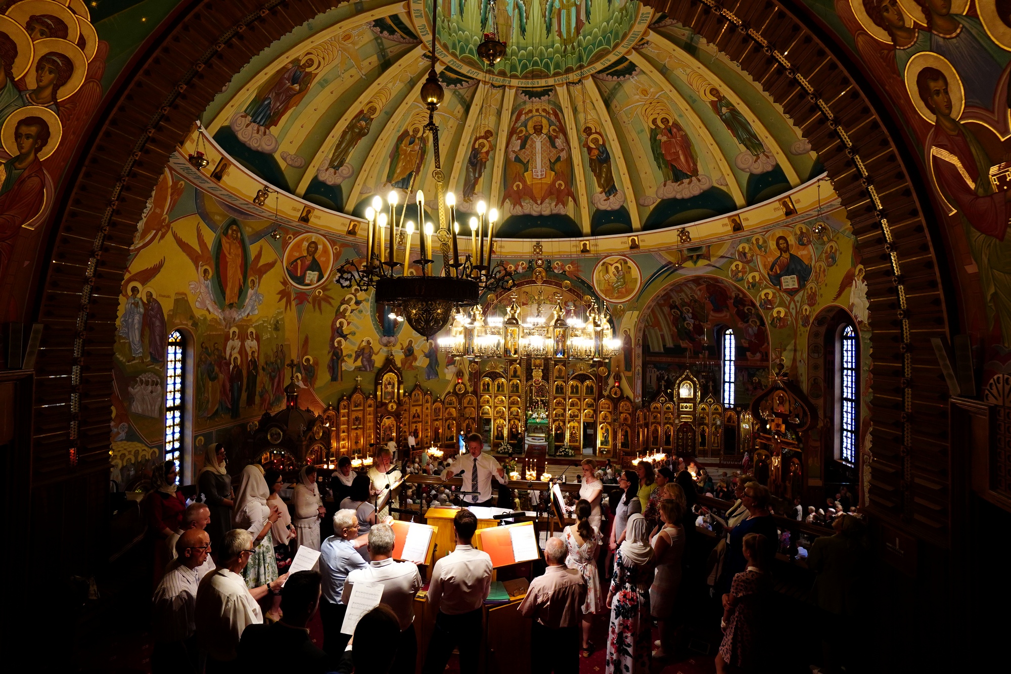 The Holy Spirit feast in Holy Spirit church in Białystok