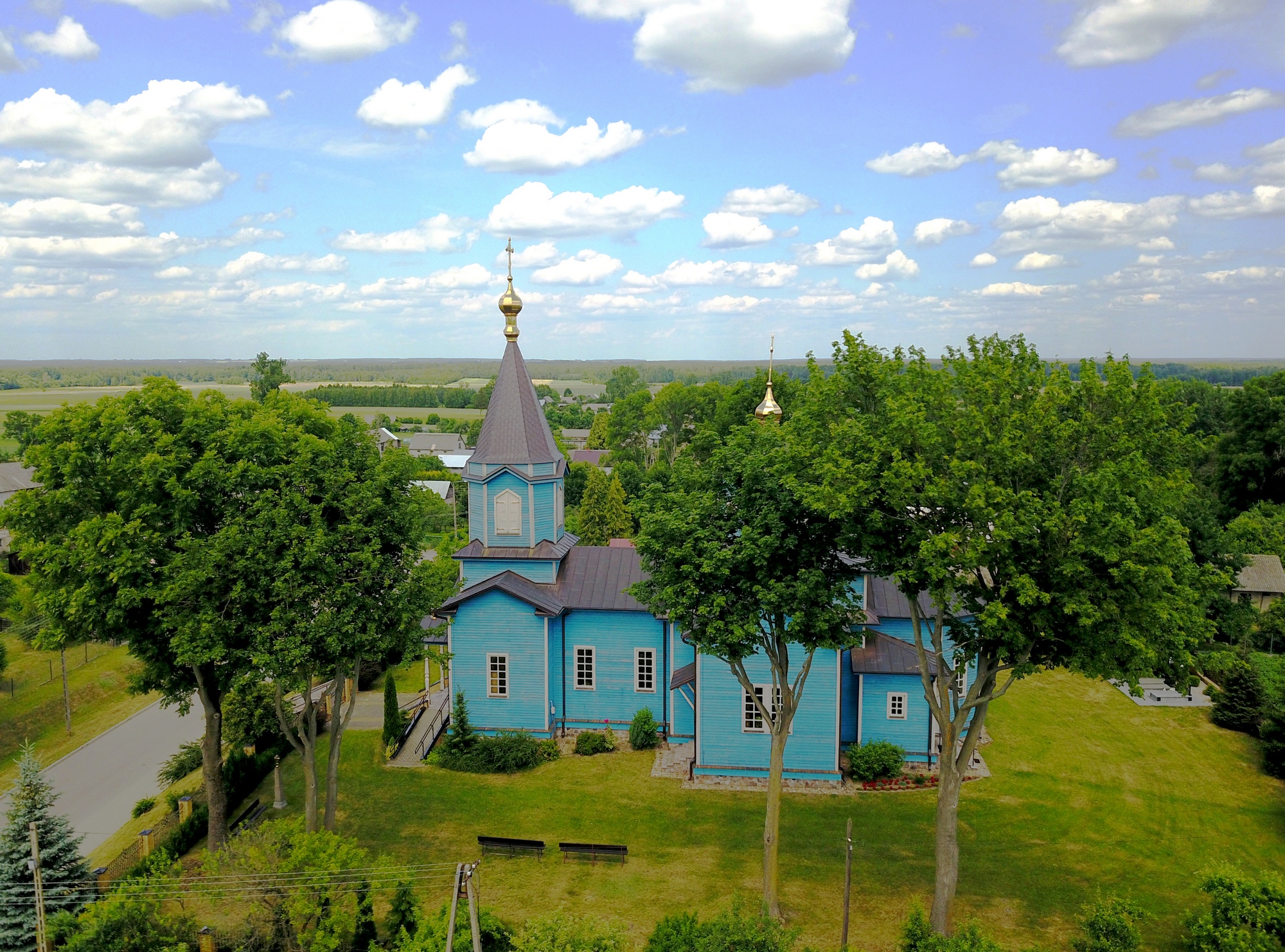 The Orthodox church in Rajsk