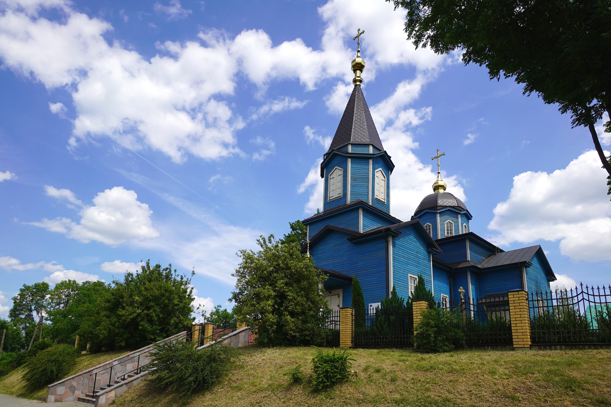 The Orthodox church in Rajsk