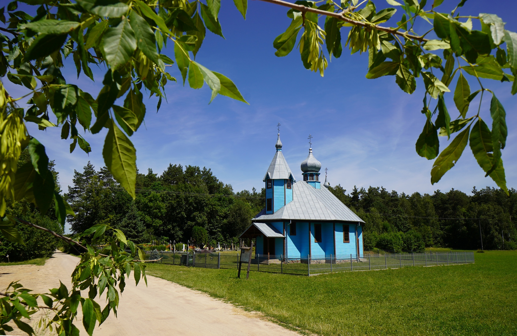 The Orthodox church in Szastały