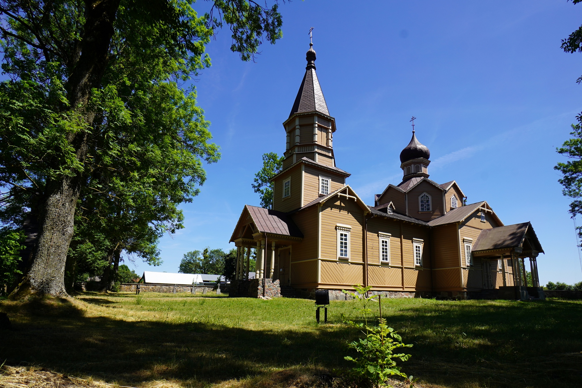The Orthodox church in Nowa Wola