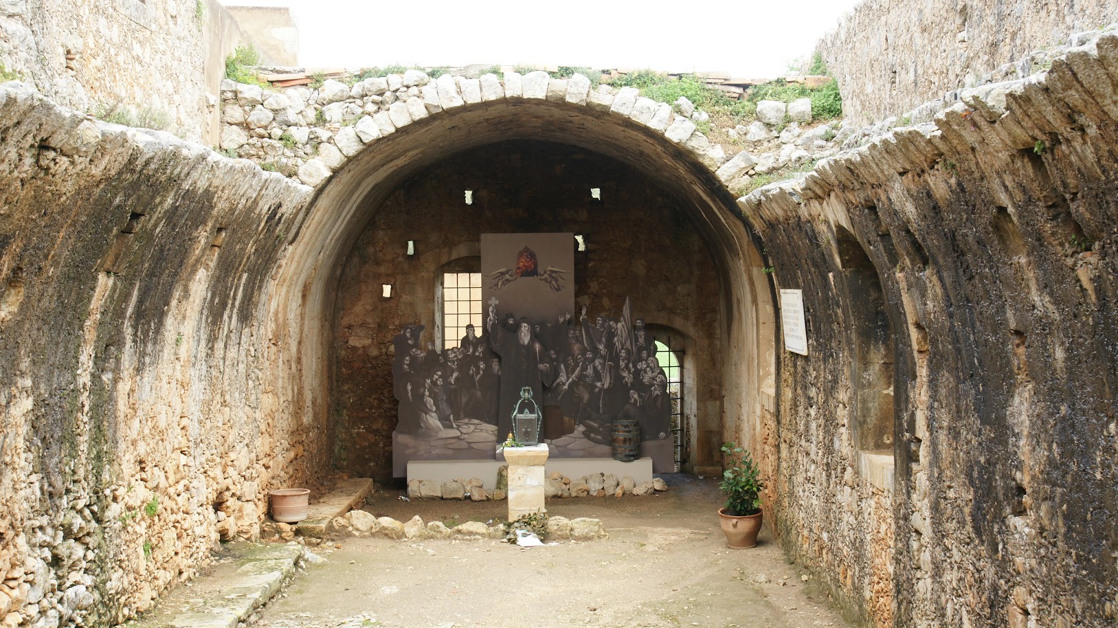 Arkadi Monastery, Crete | Place of sacrifice 