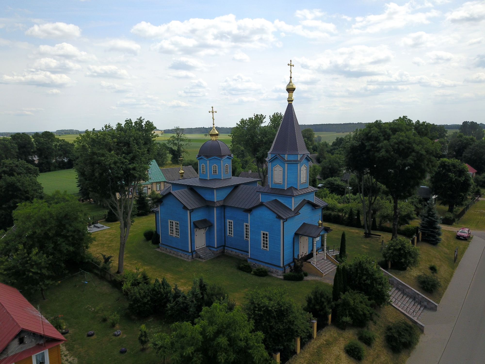 The Orthodox church in Rajsk