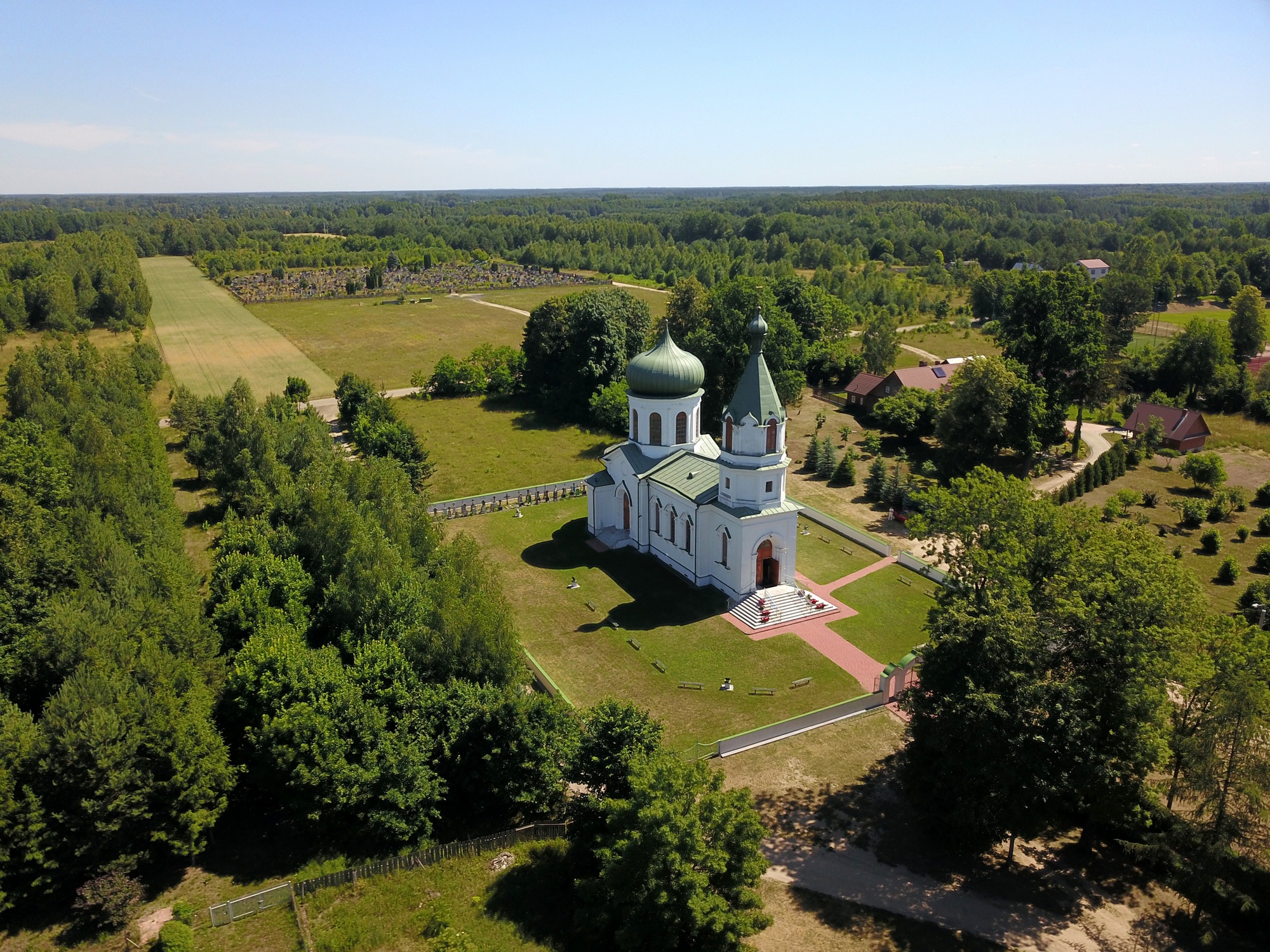 The Orthodox church in Narewka