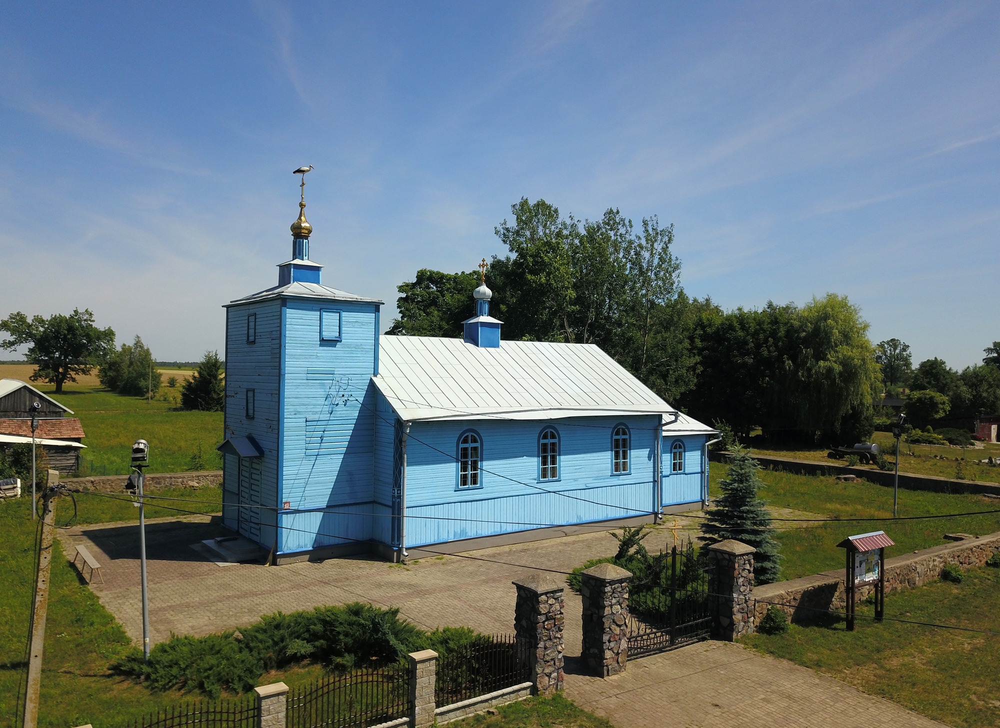 The Orthodox church in Malesze