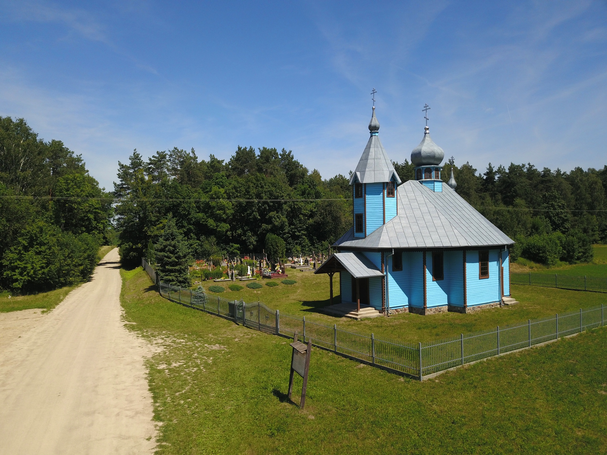 The Orthodox church in Szastały