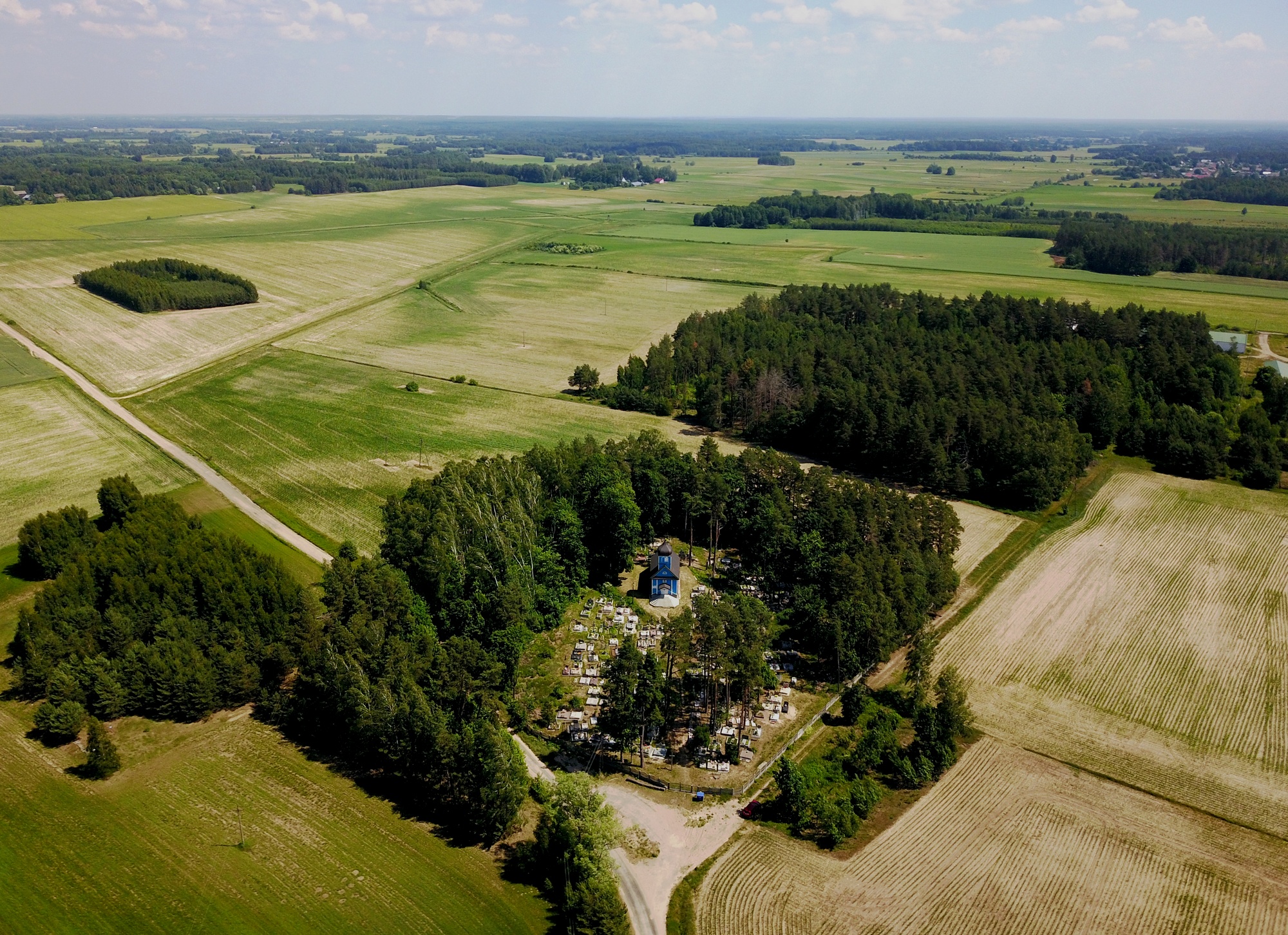 The Orthodox cementary in Pawły