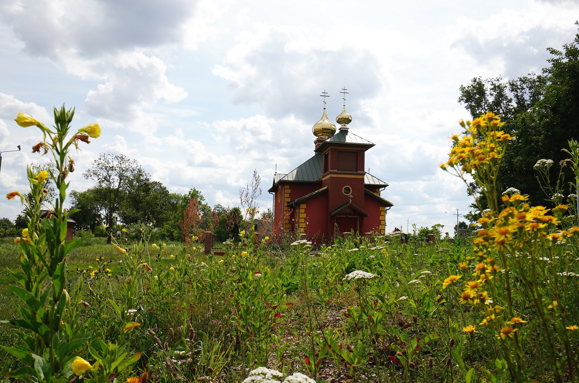 The Orthodox church in Zbucz