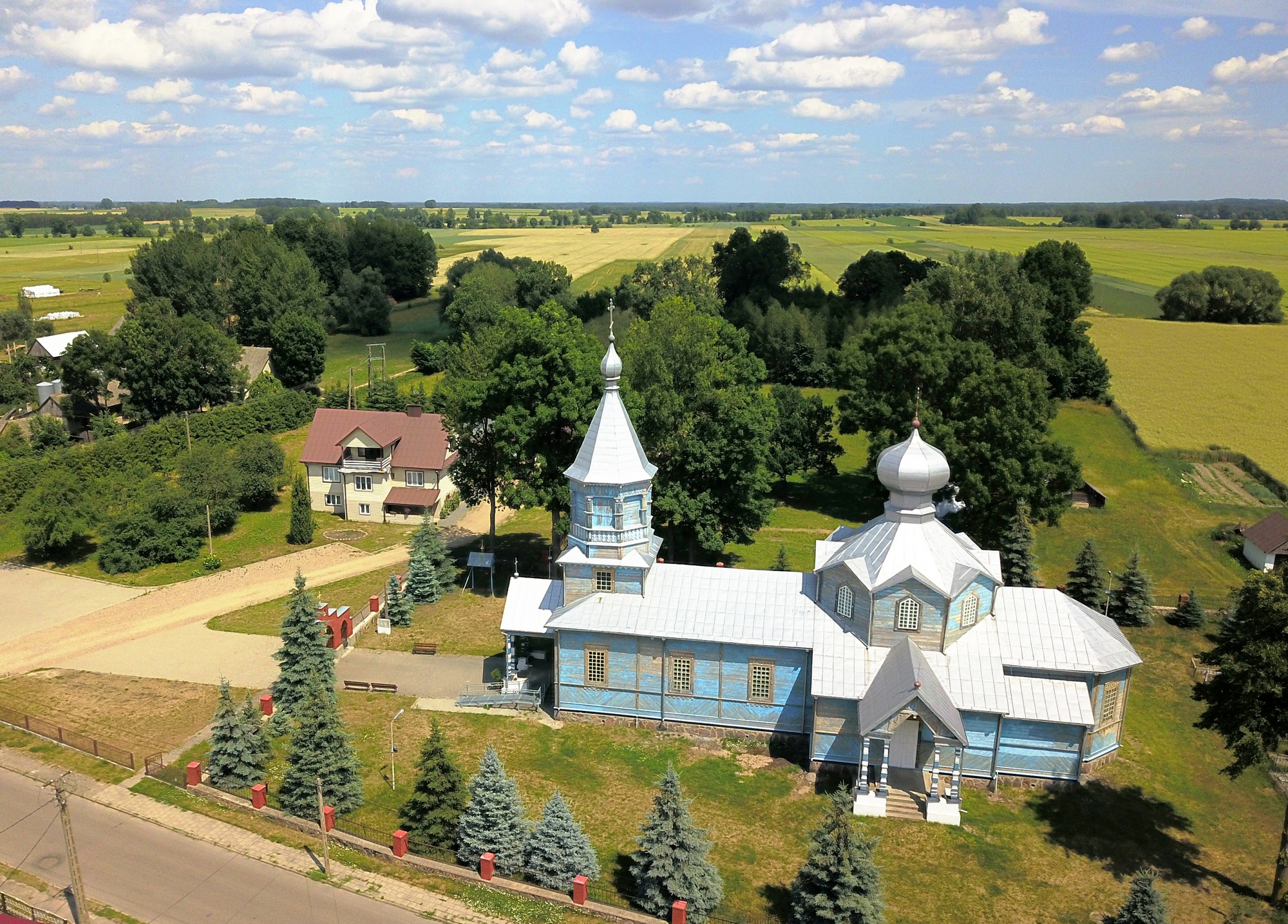 The Orthodox church in Pasynki