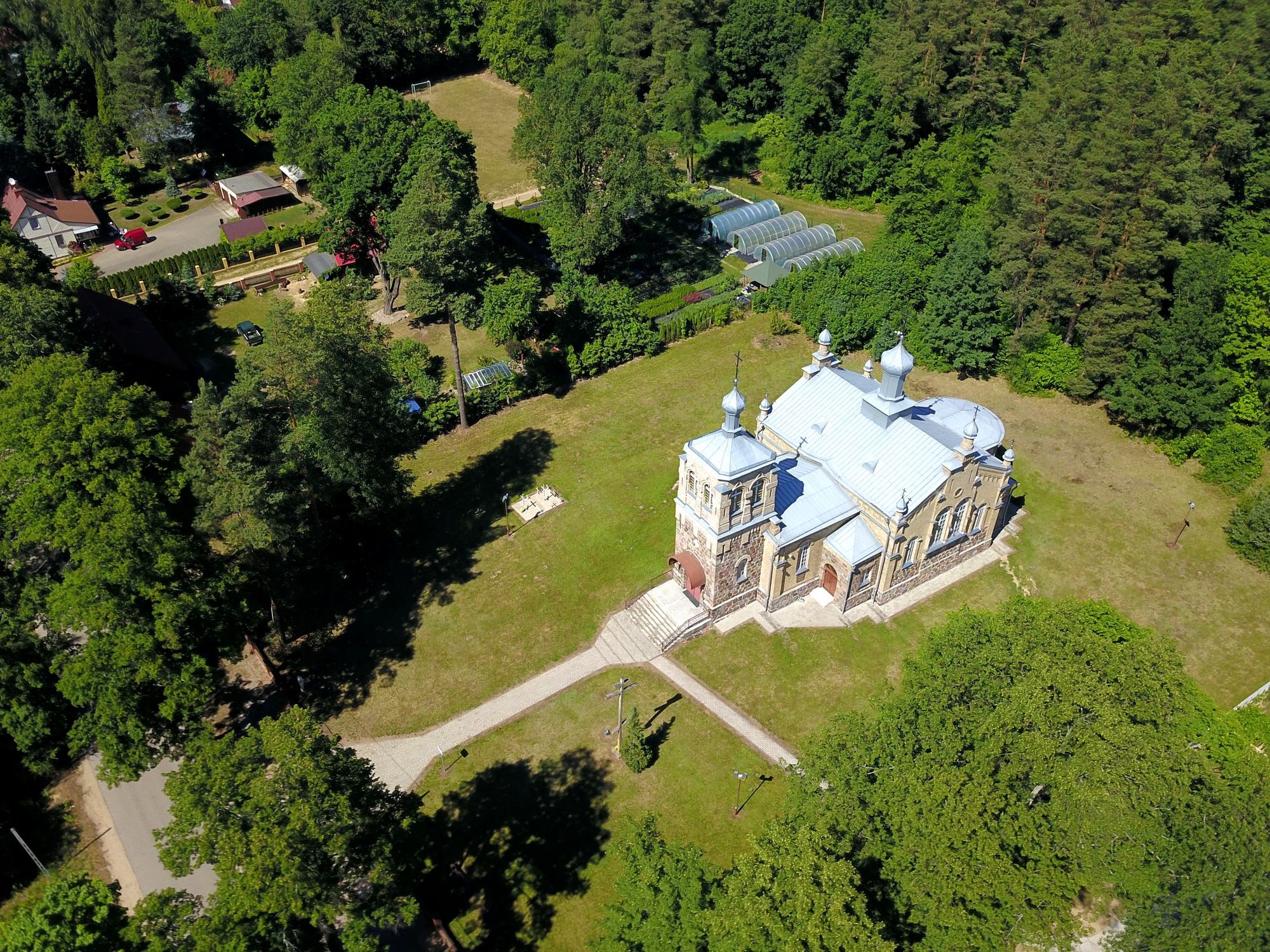 The Orthodox church in Królowy Most