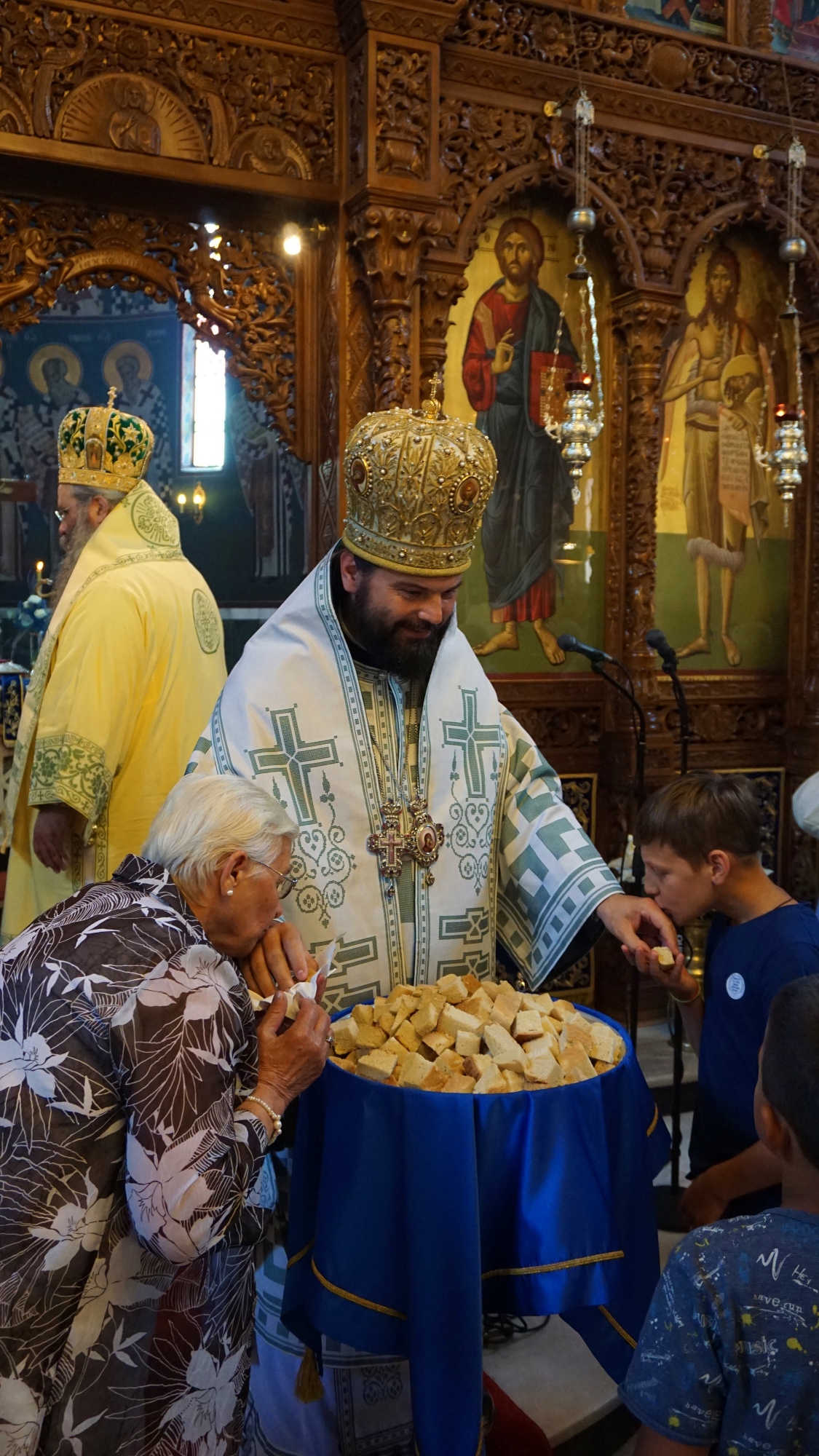 Bishop Andrew in Greece