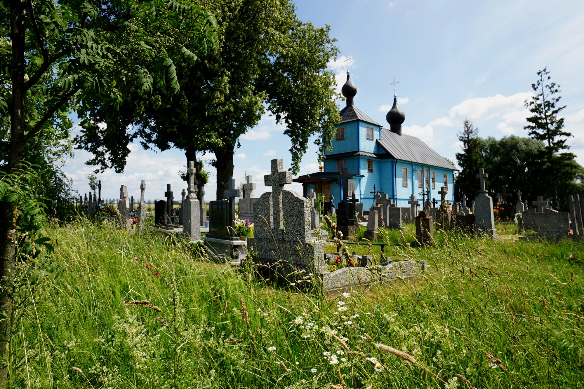 The Orthodox church in Augustowo