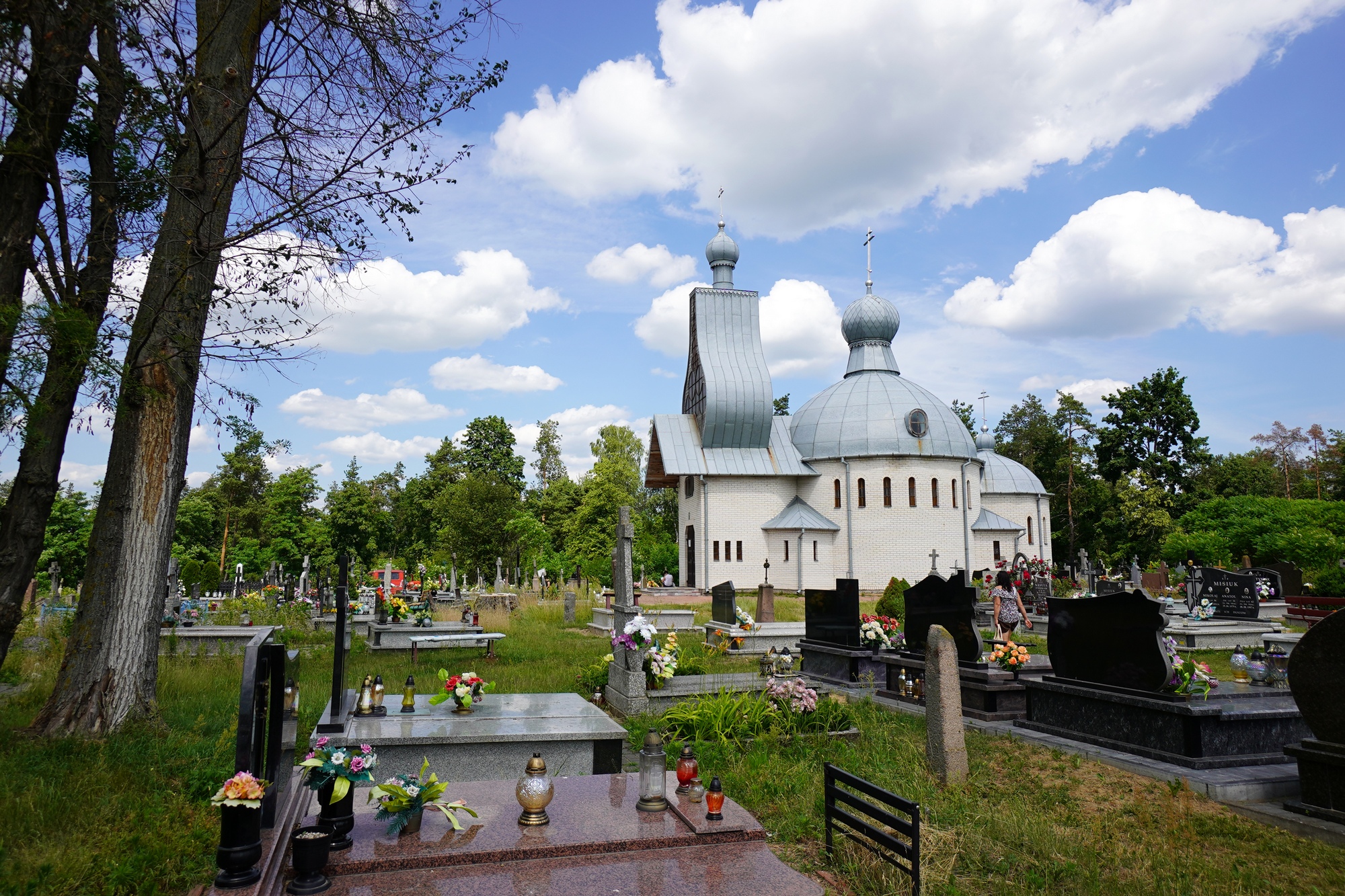 The Orthodox cementary chapel in Rajsk