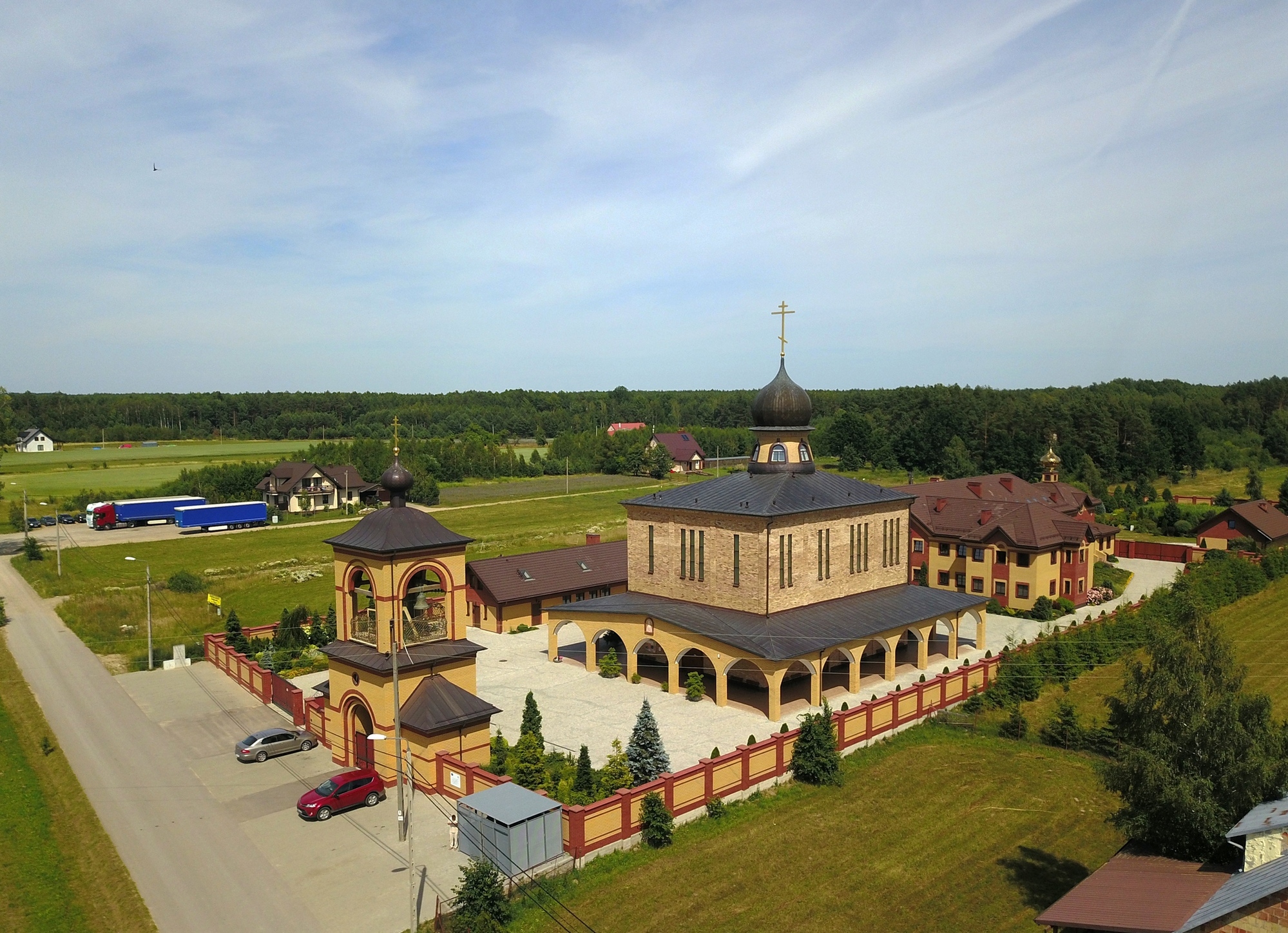 The Orthodox convent in Zwierki