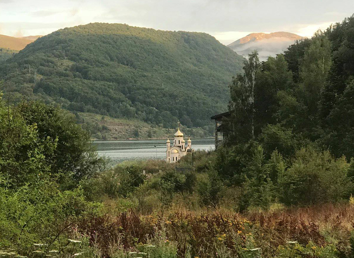 Church at Mavrovo Lake