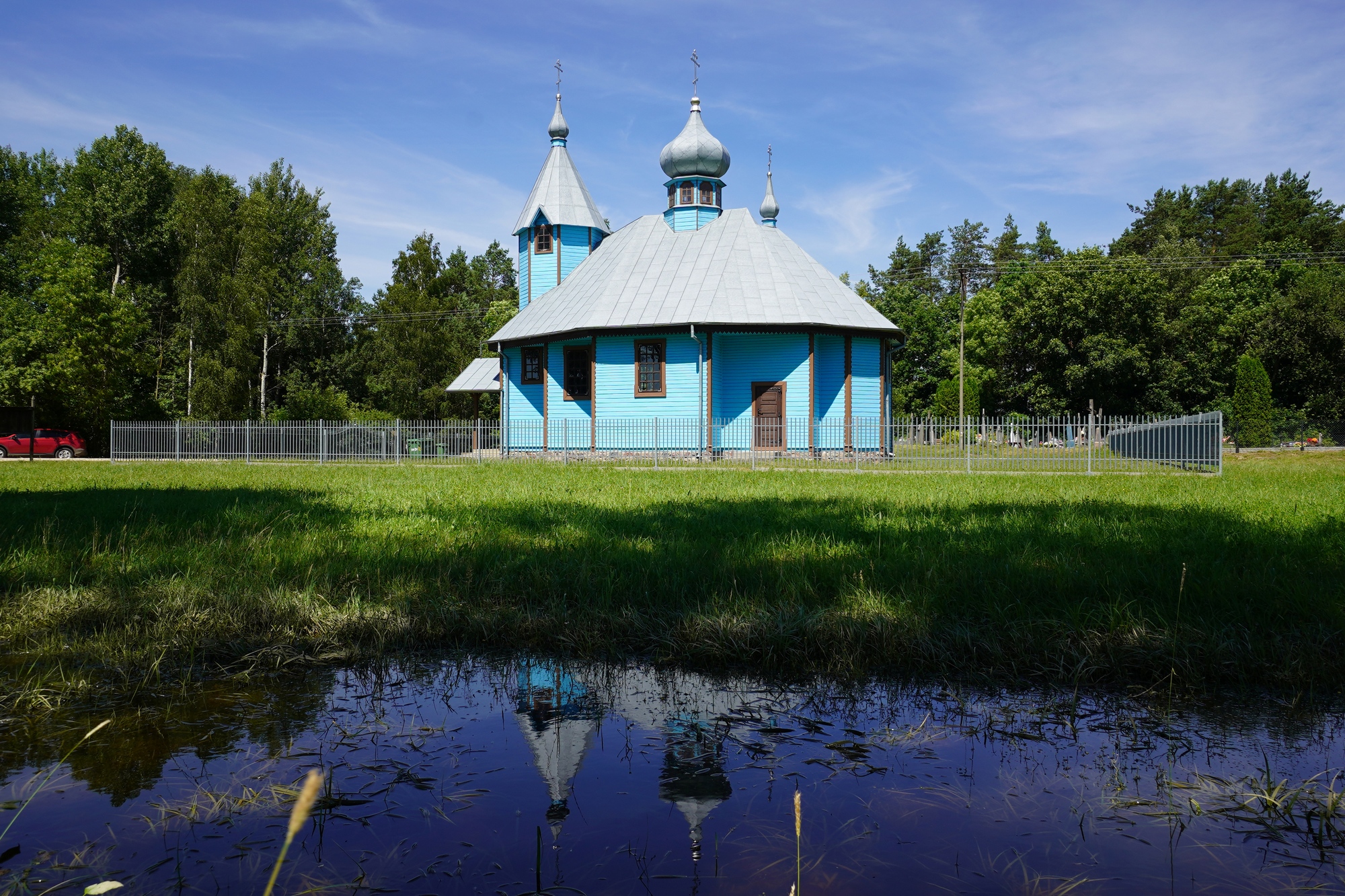 The Orthodox church in Szastały