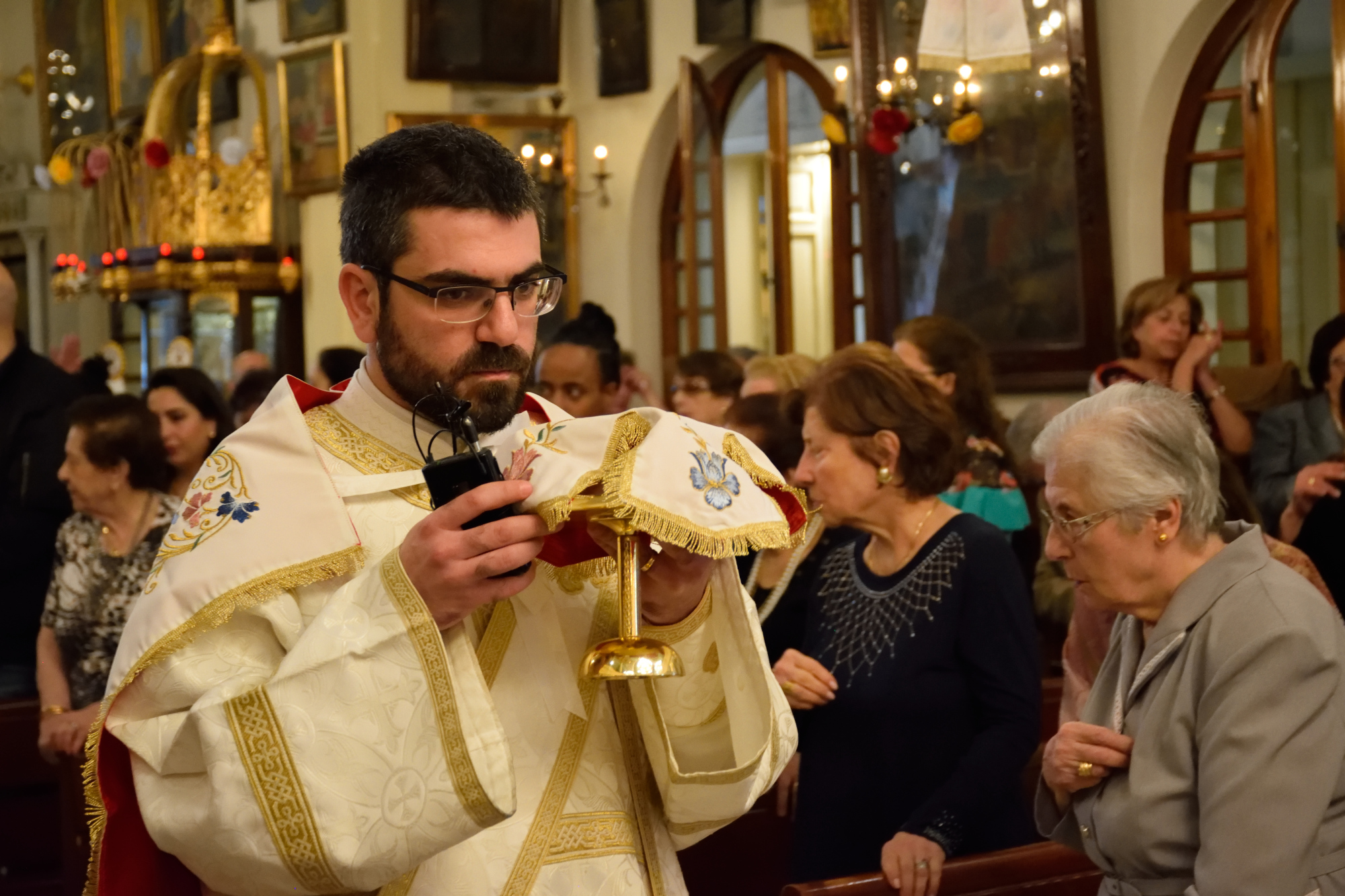 During the Great Entrance - Paschal Friday in Beirut