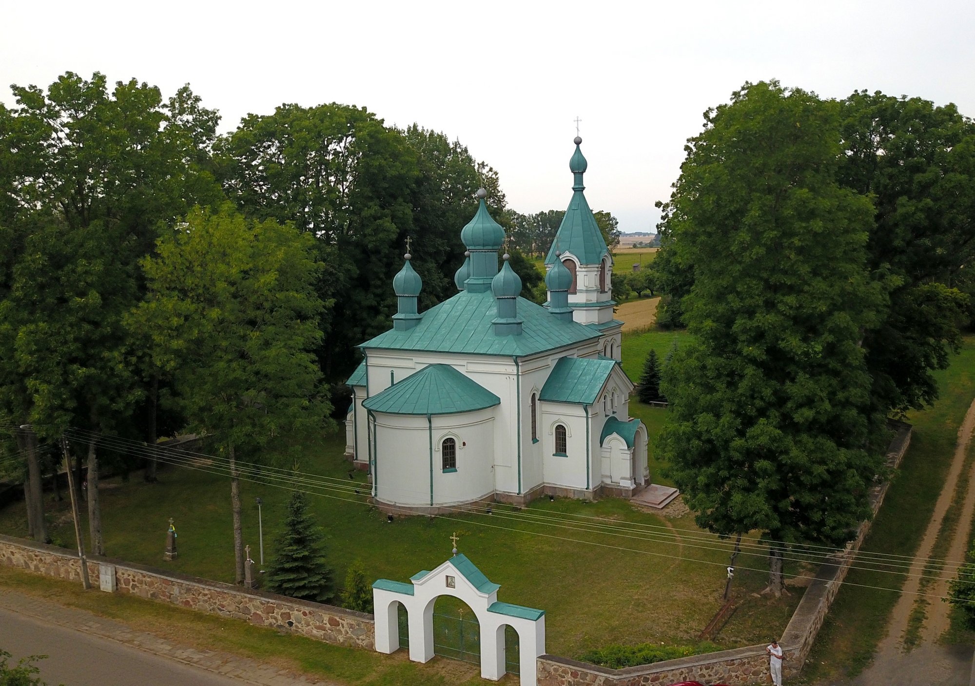 Ascension Orthodox church in Nowoberezowo