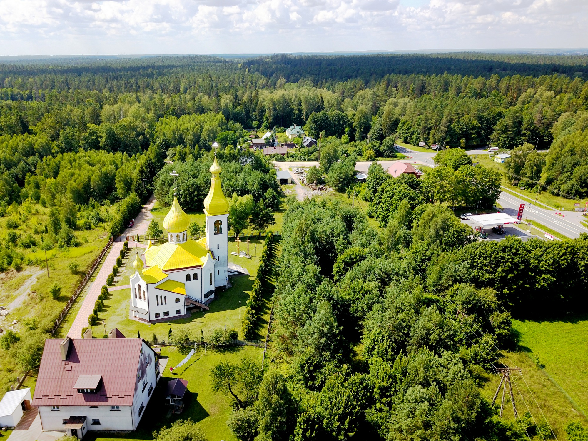 The Orthodox church in Czarna Białostocka