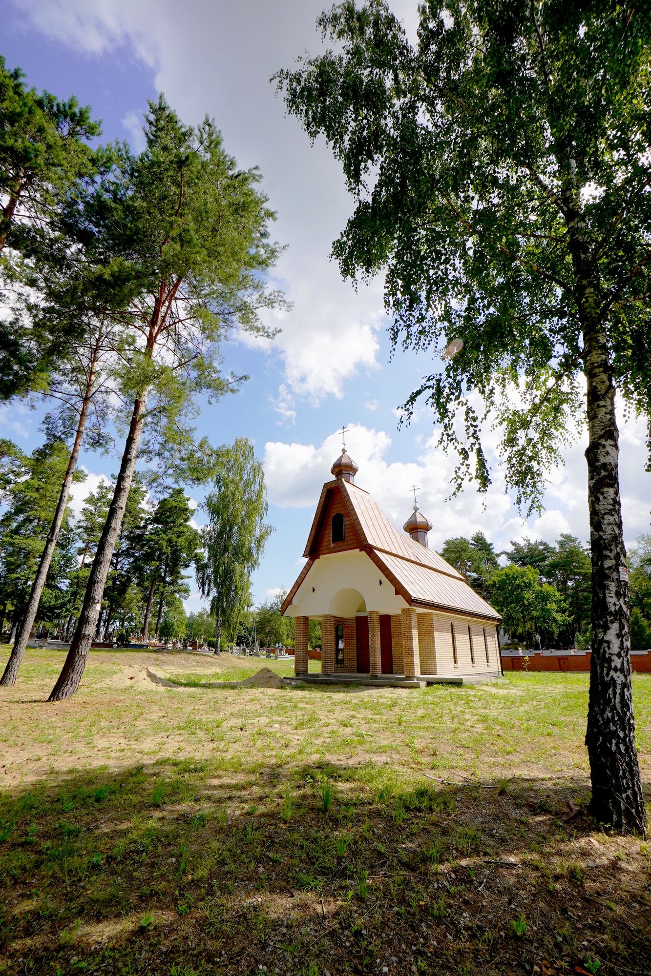 The cementary chapel in Wasilków