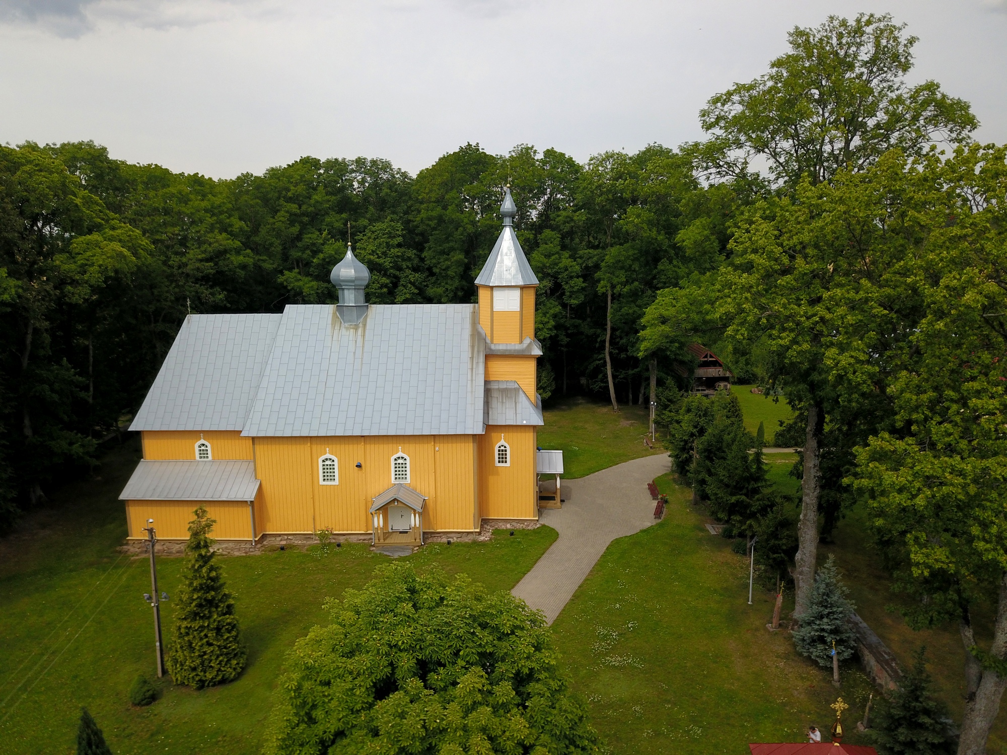 St. John the Theologian Orthodox church in Nowoberezowo