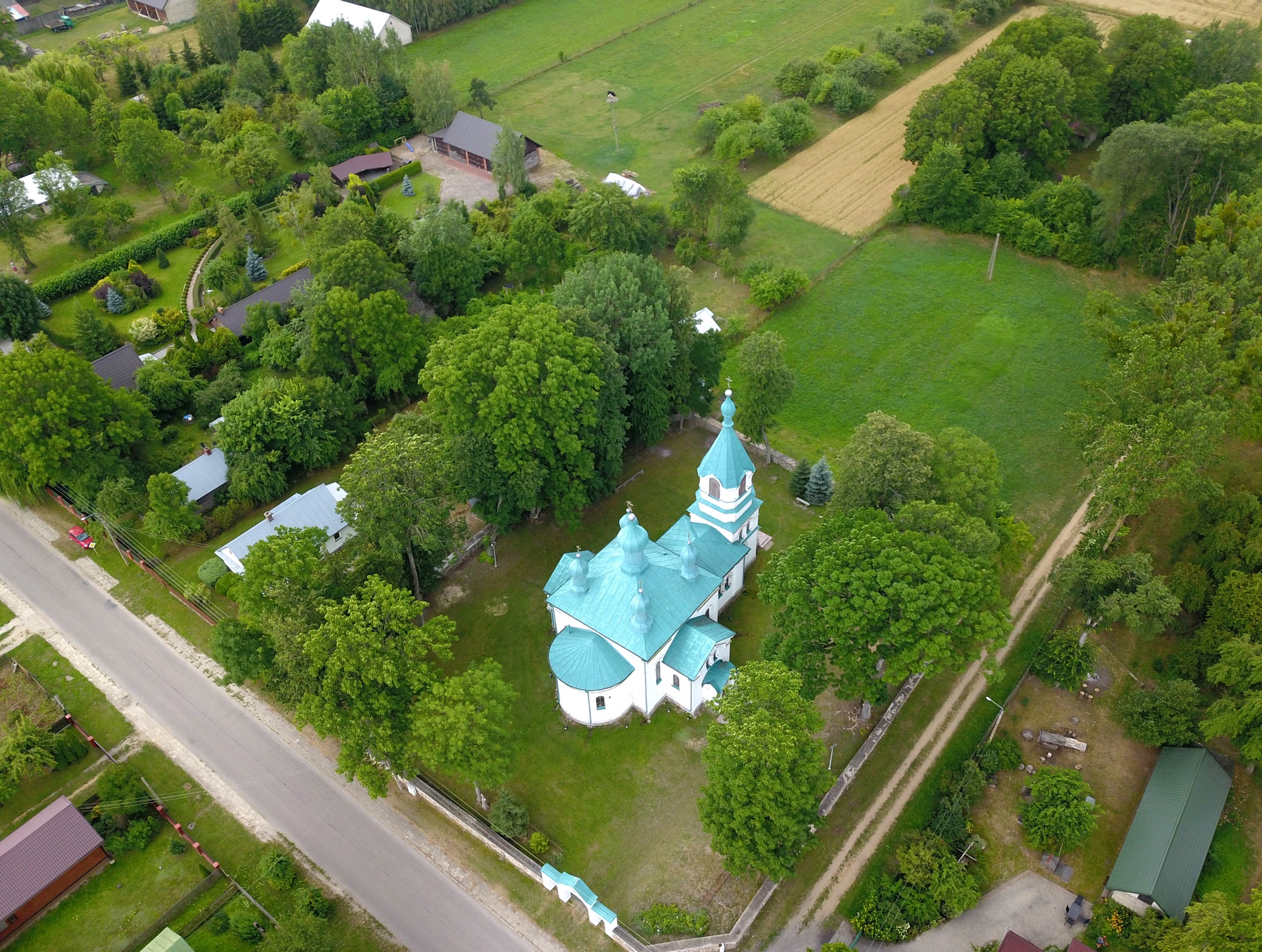 Ascension Orthodox church in Nowoberezowo