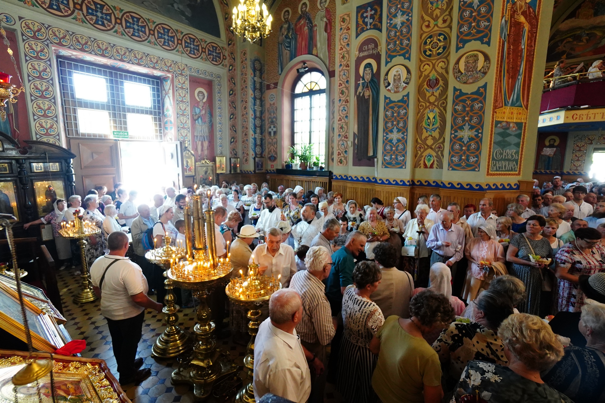 The Feast of Transfiguration in St. Nicholas Cathedral in Białystok