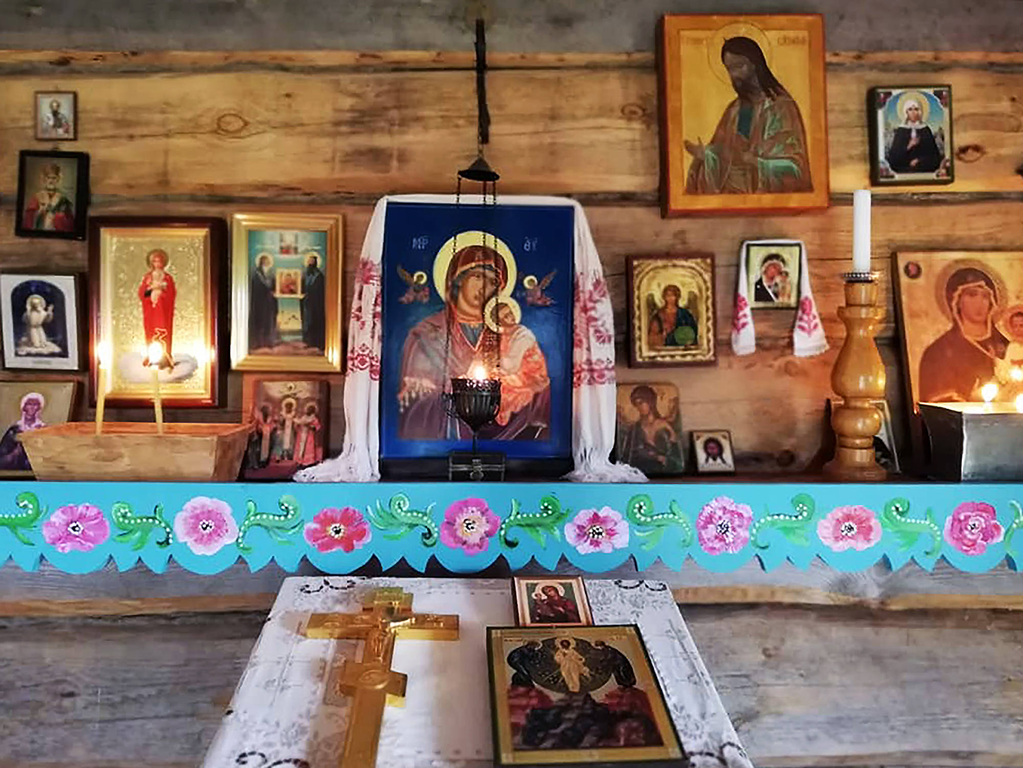 Iconostasis of our little chapel