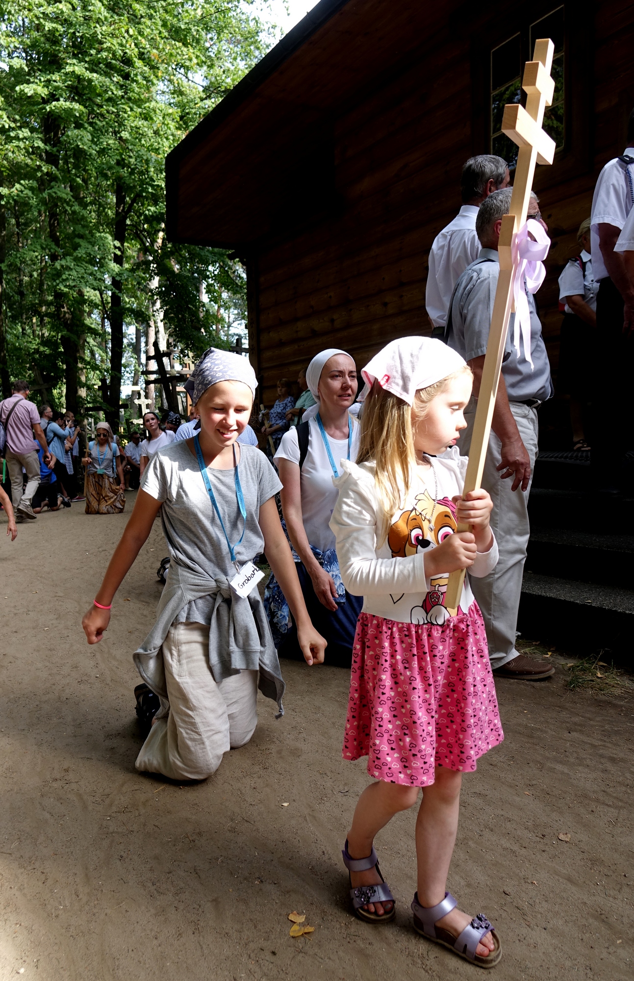 Pilgrims on Grabarka 