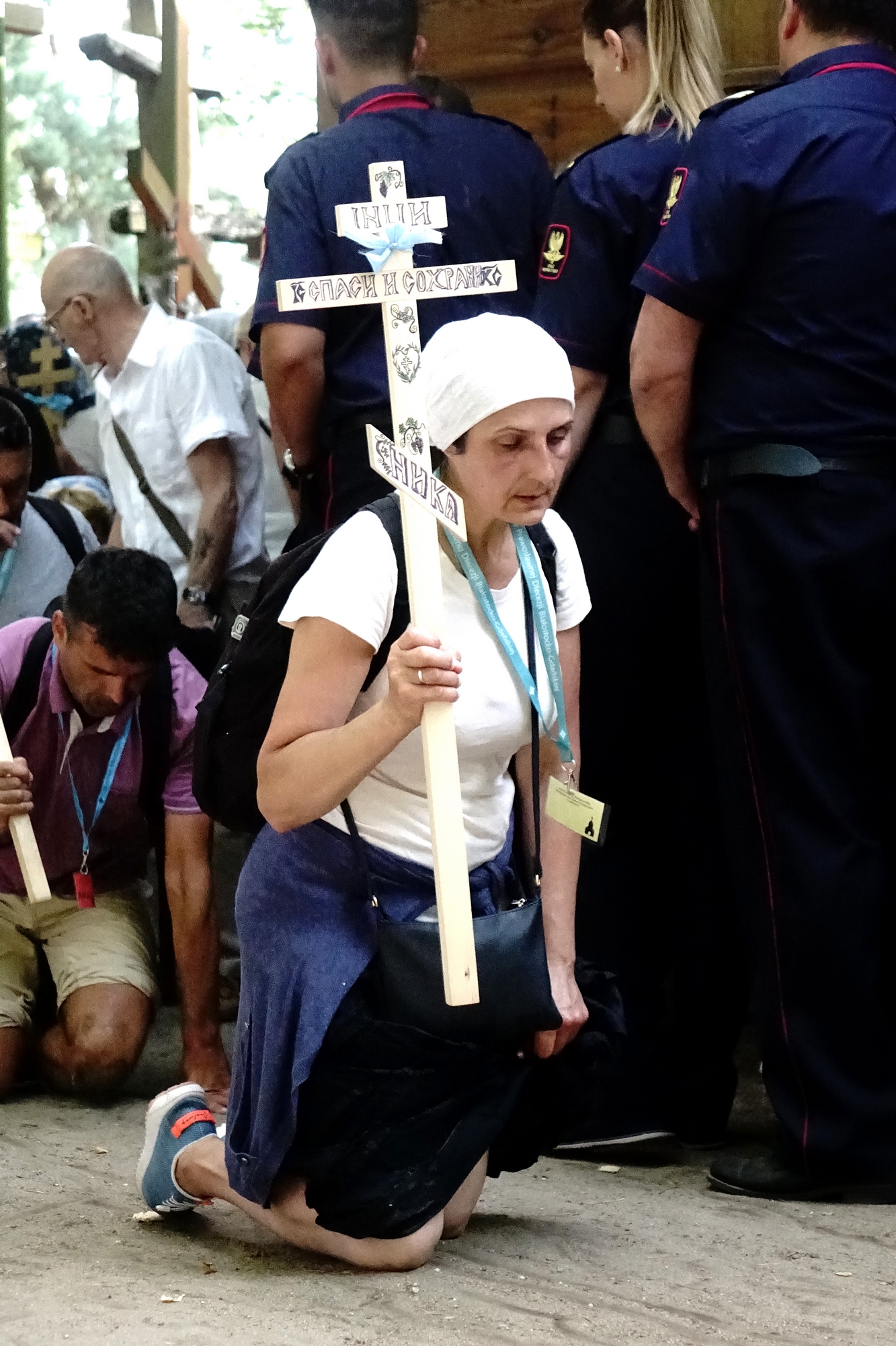 Pilgrims on Grabarka 