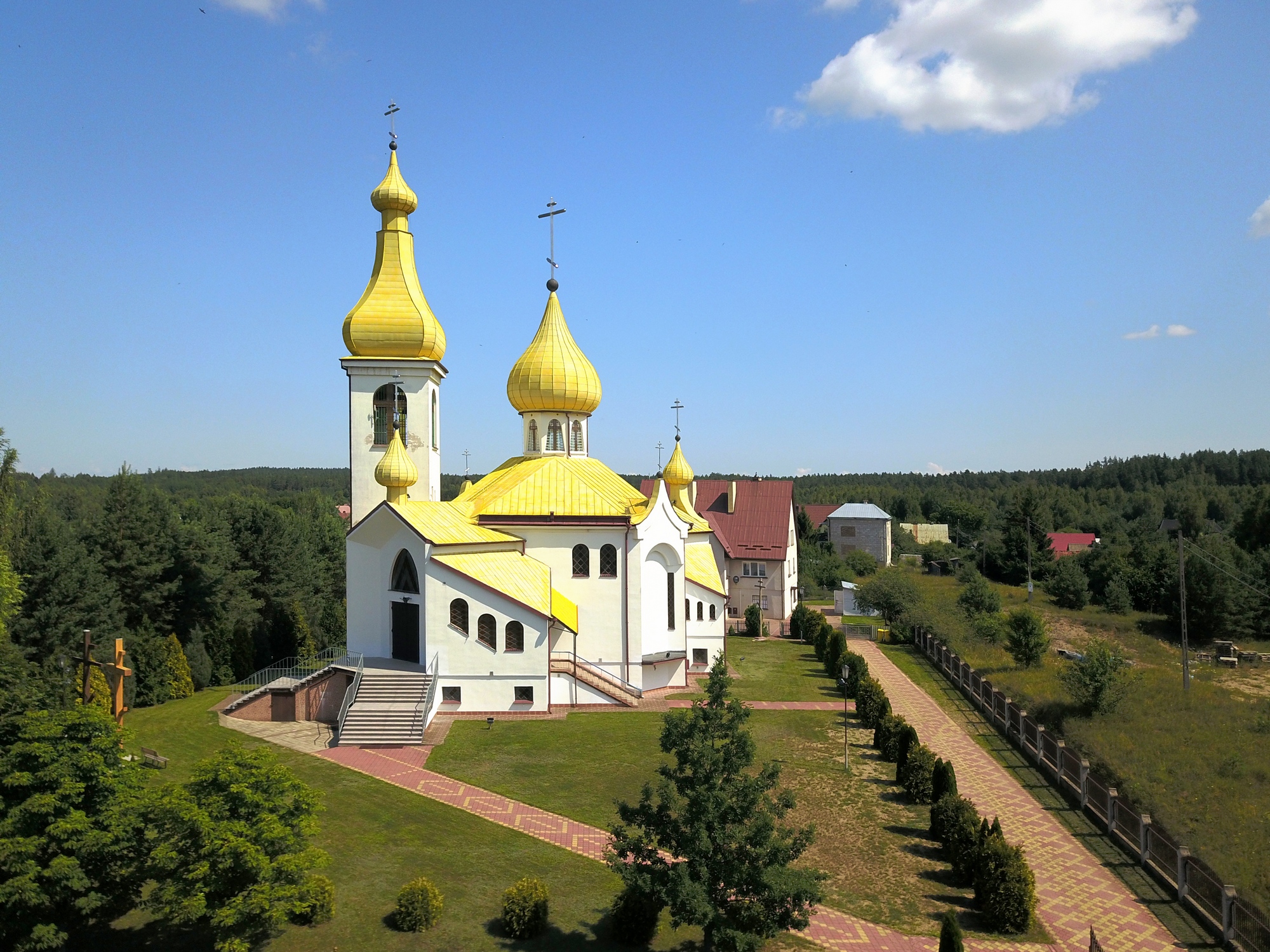 The Orthodox church in Czarna Białostocka