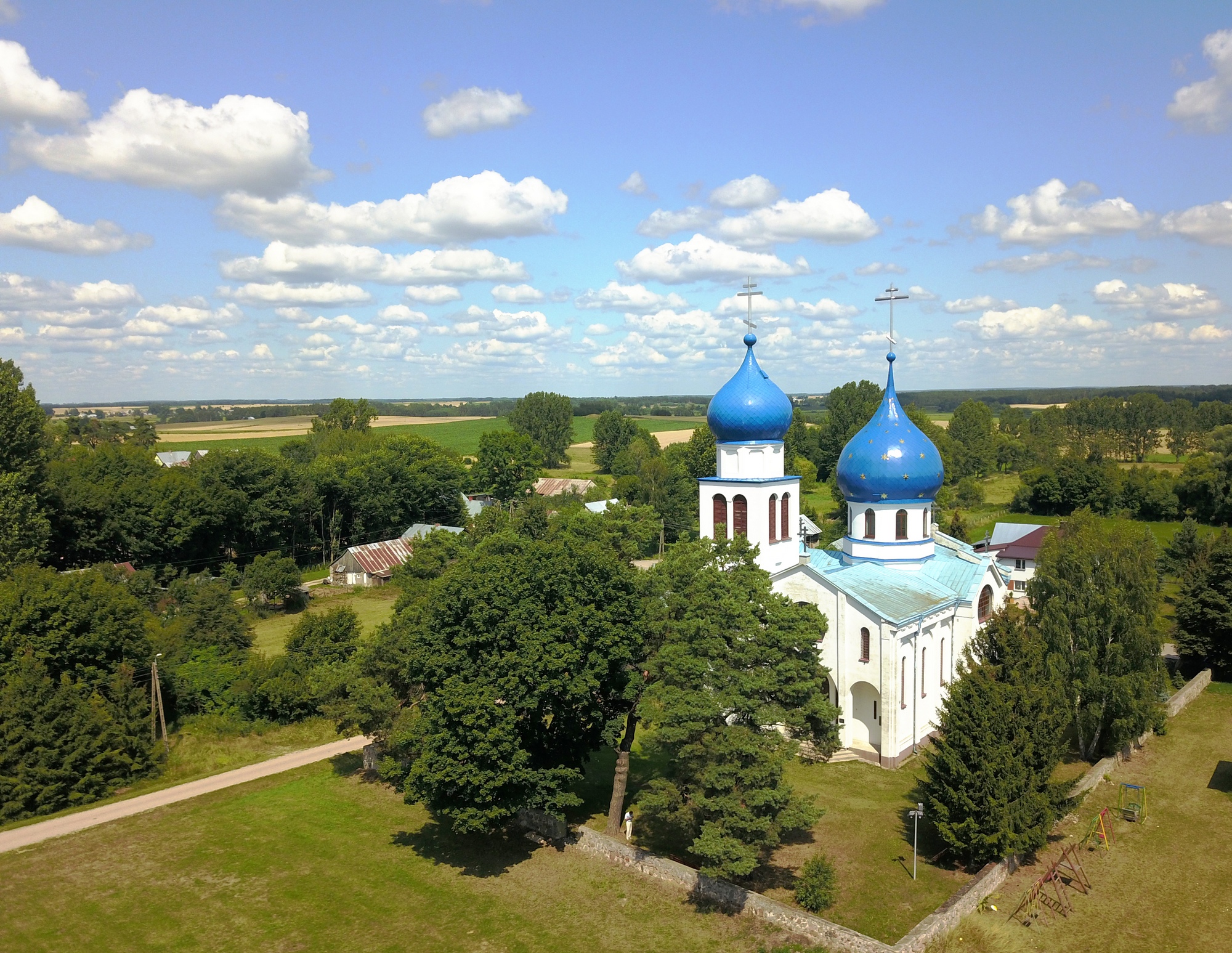 The Orthodox church in Jaczno