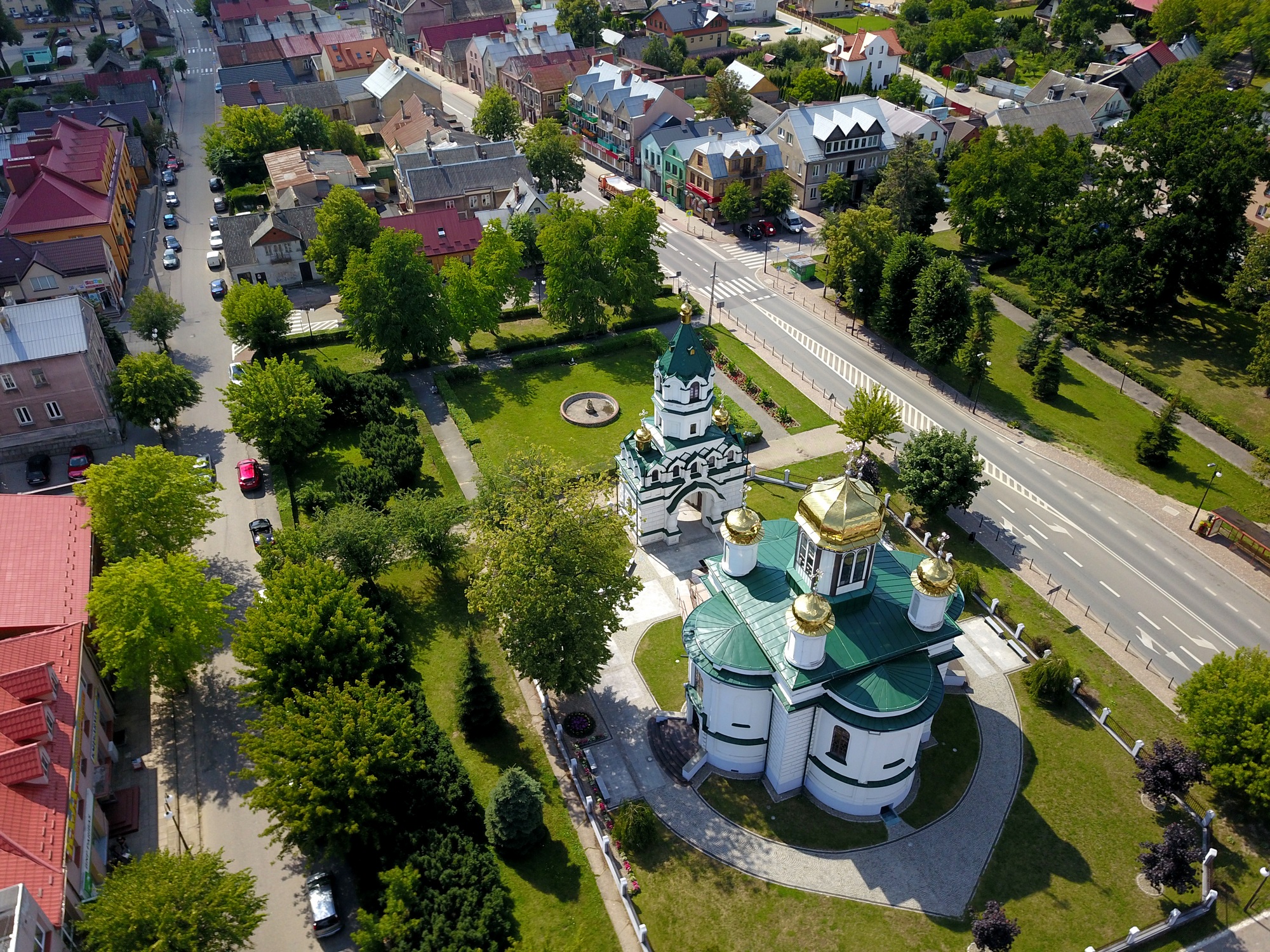 The Orthodox church in Sokółka