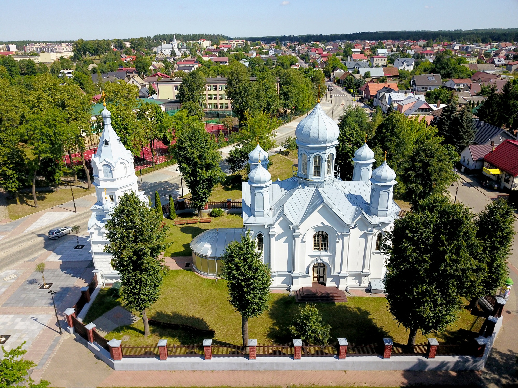 The Orthodox church in Wasilków