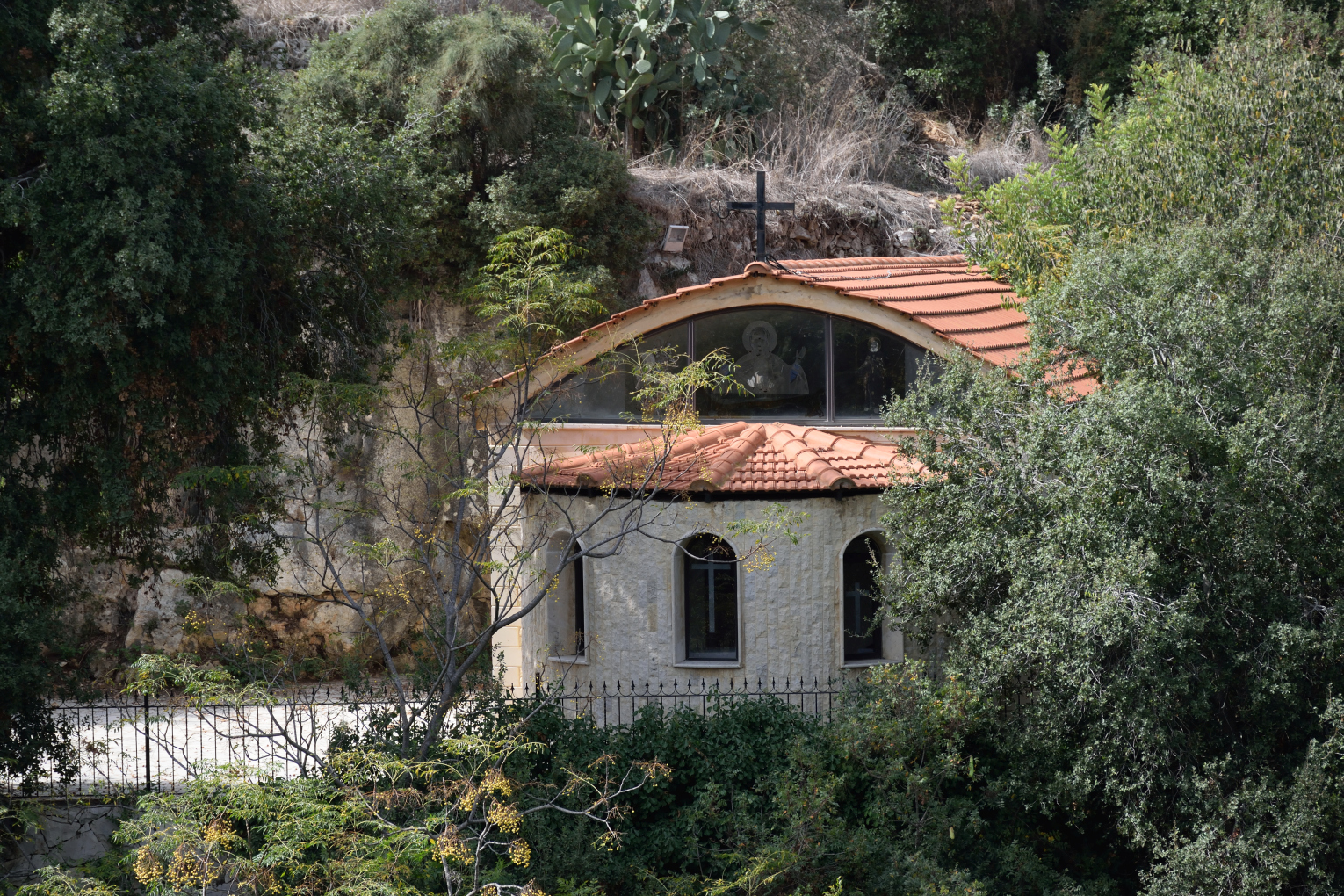 Saint Moses the Ethiopian Orthodox church in Qalhat