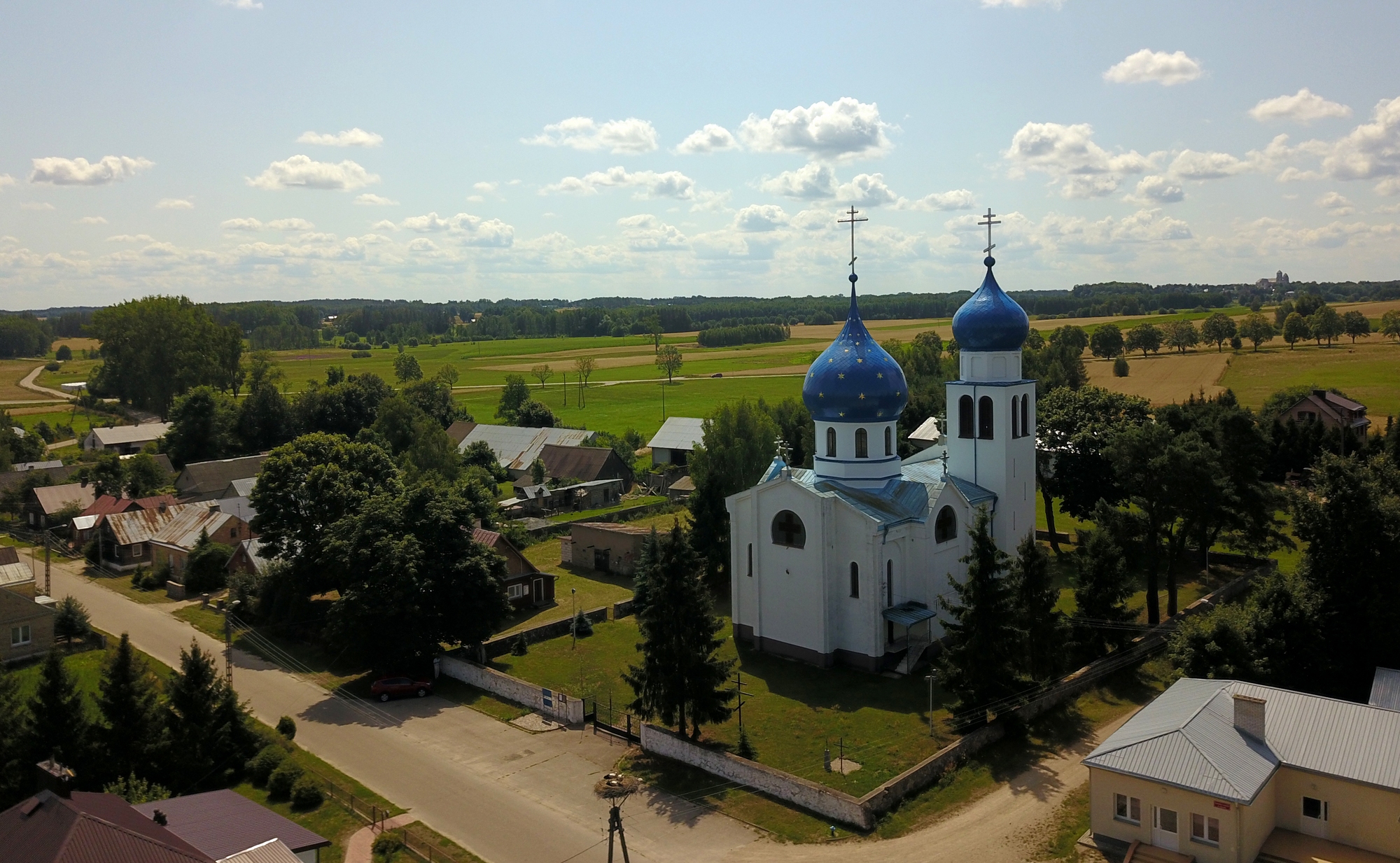 The Orthodox church in Jaczno