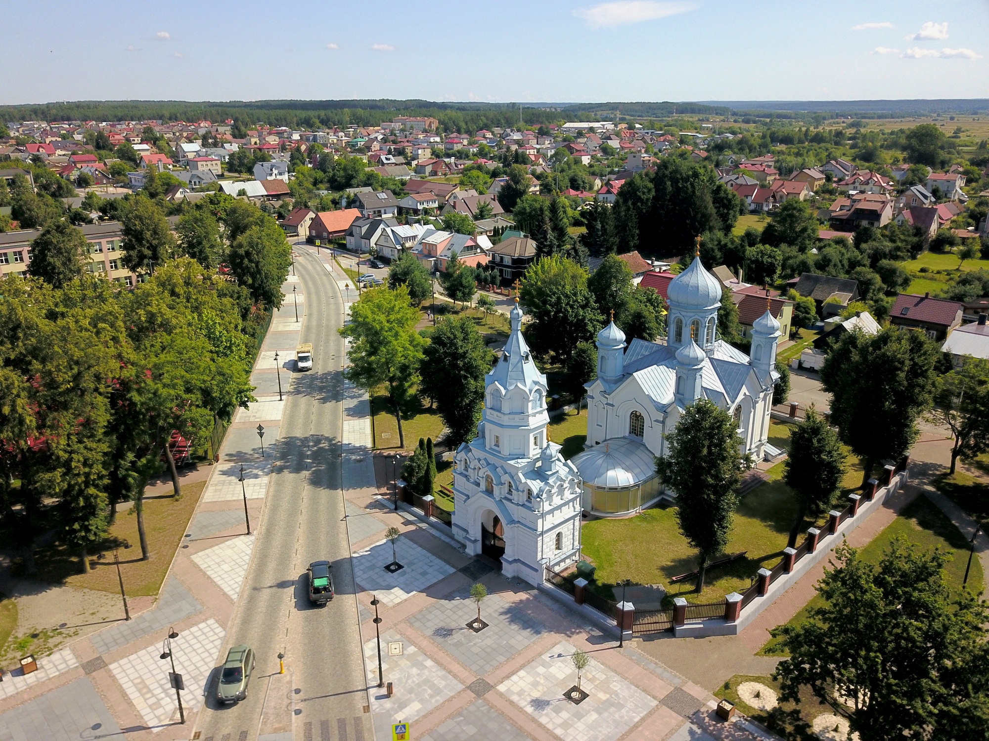 The Orthodox church in Wasilków