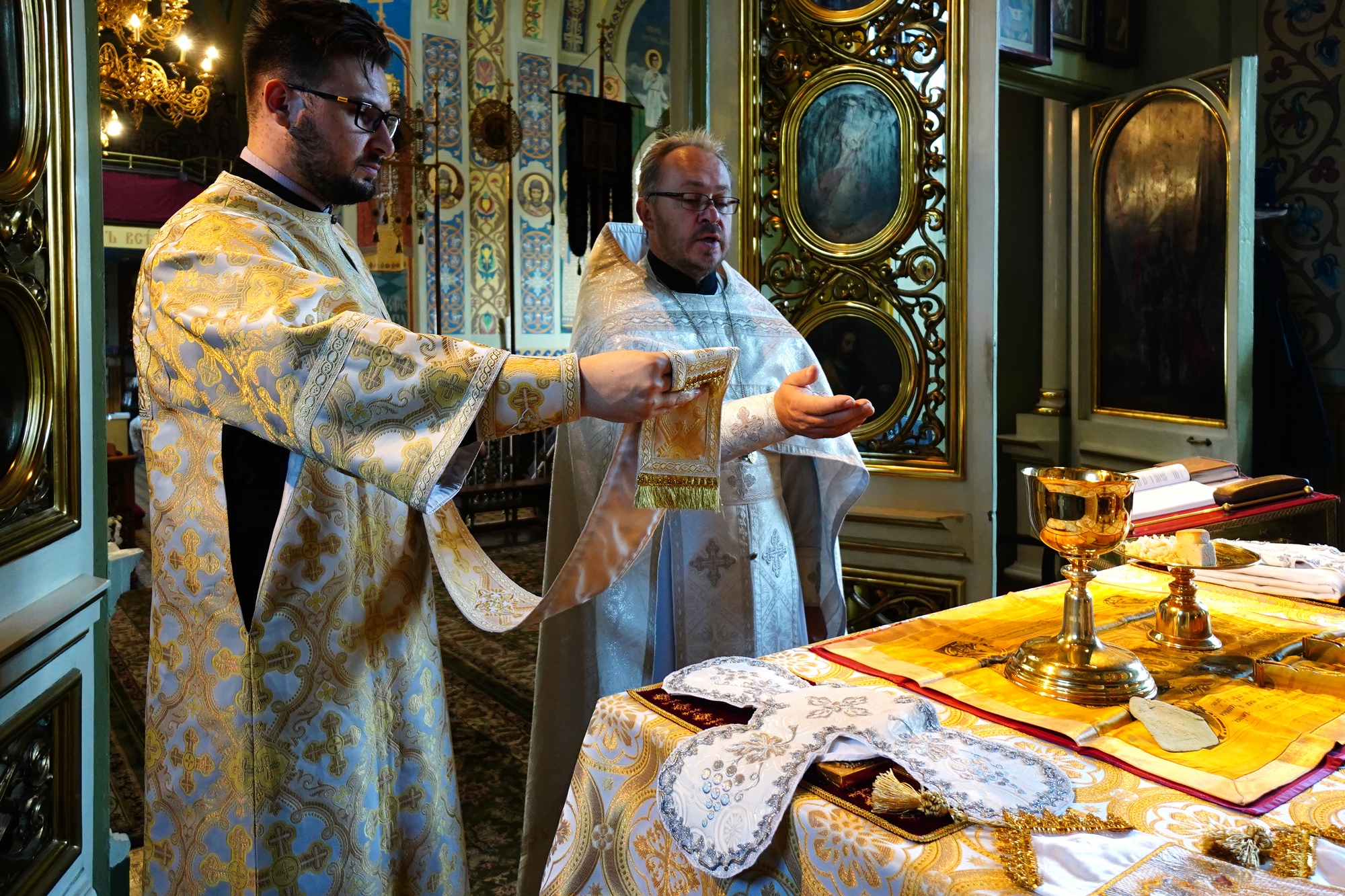 St. Nicholas cathedral in Bialystok - Divine Liturgy