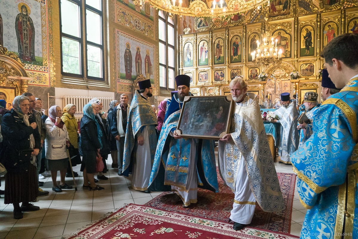 Престольный праздник в храме Рождества Богородицы г. Калининград