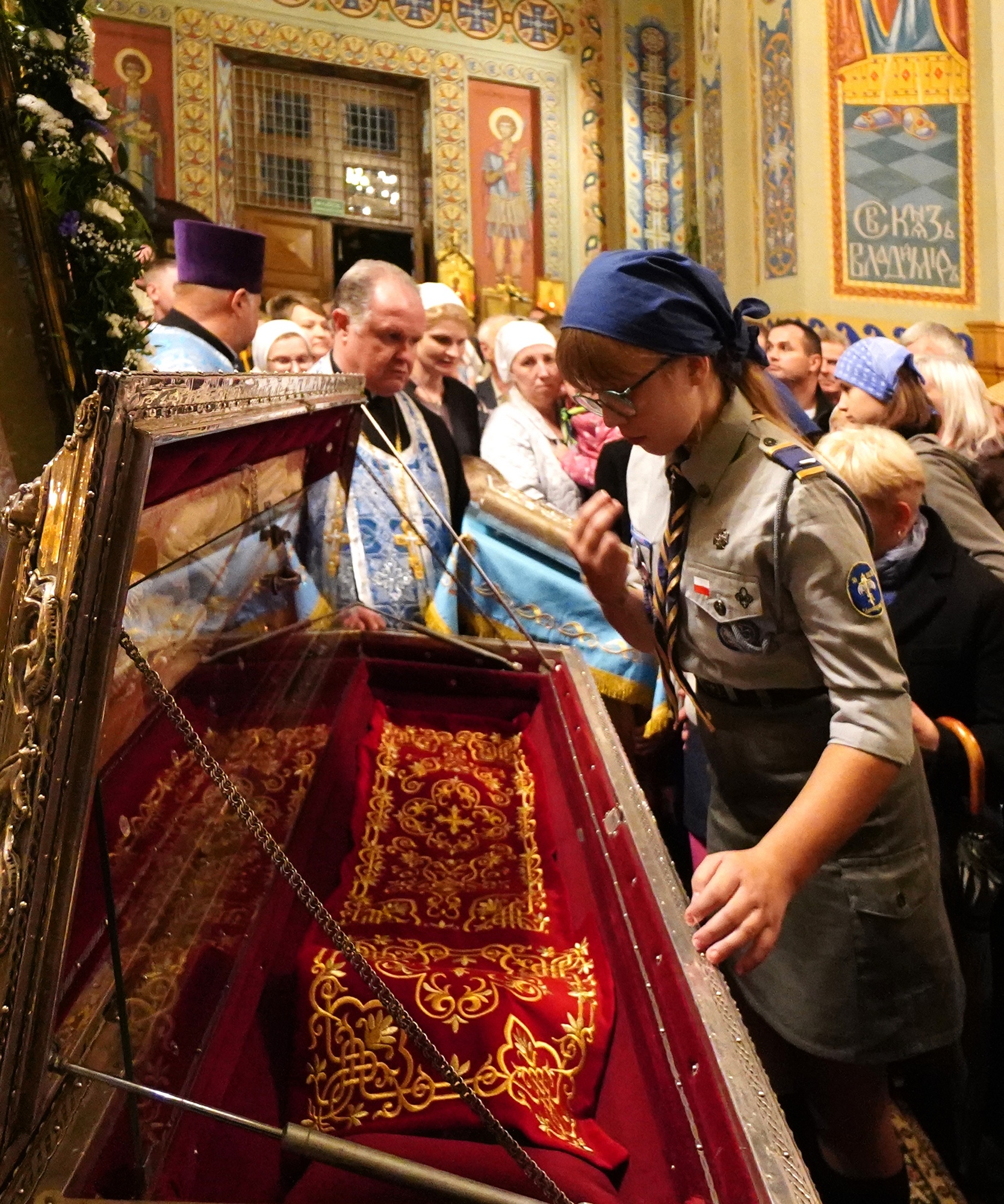 St. martyr Gabriel feast in St. Nicholas Cathedral in Białystok