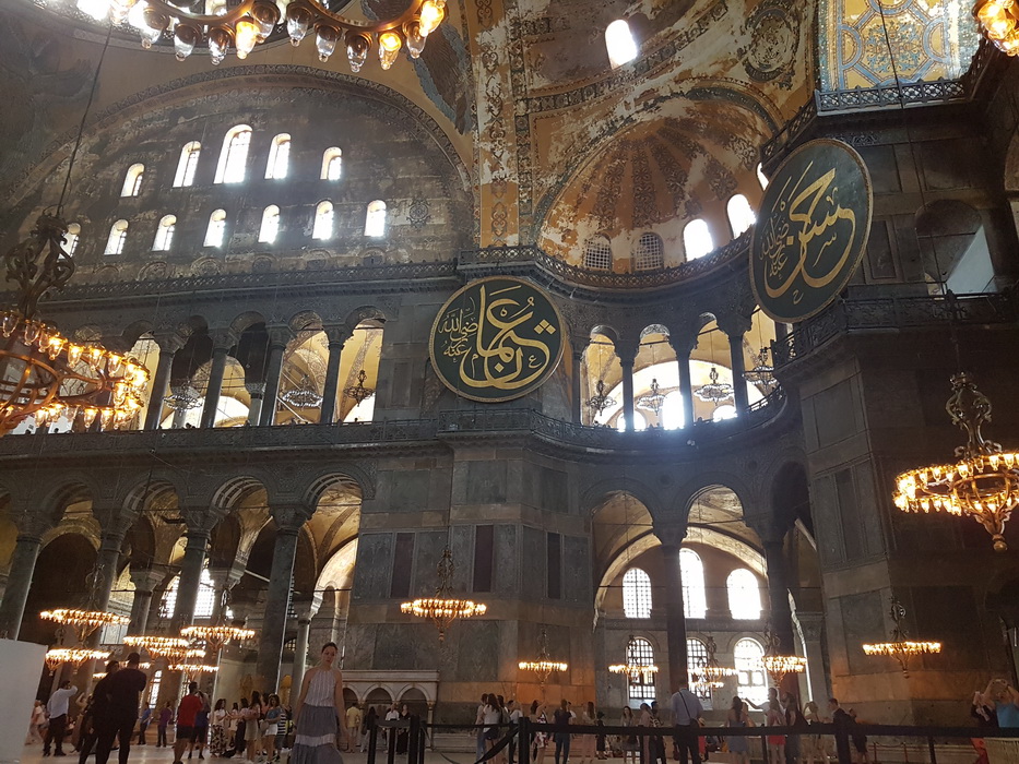 Hagia Sophia, the treasure of Constantinople - inside