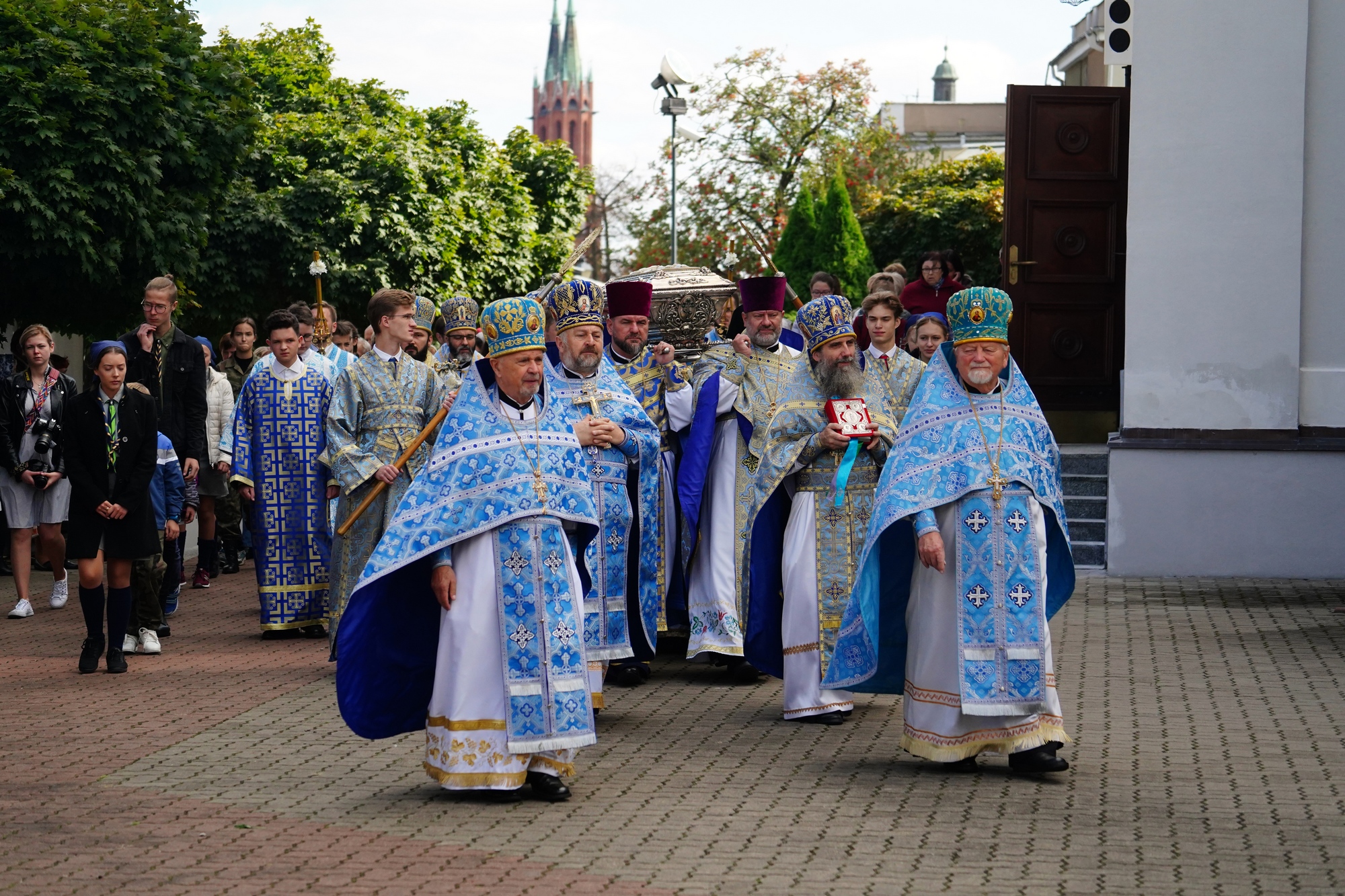 St. Gabriel feast in St. Nicholas Cathedral in Białystok