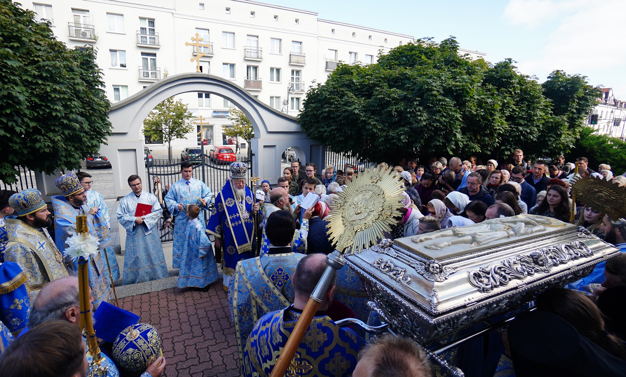 St. Gabriel feast in St. Nicholas Cathedral in Białystok