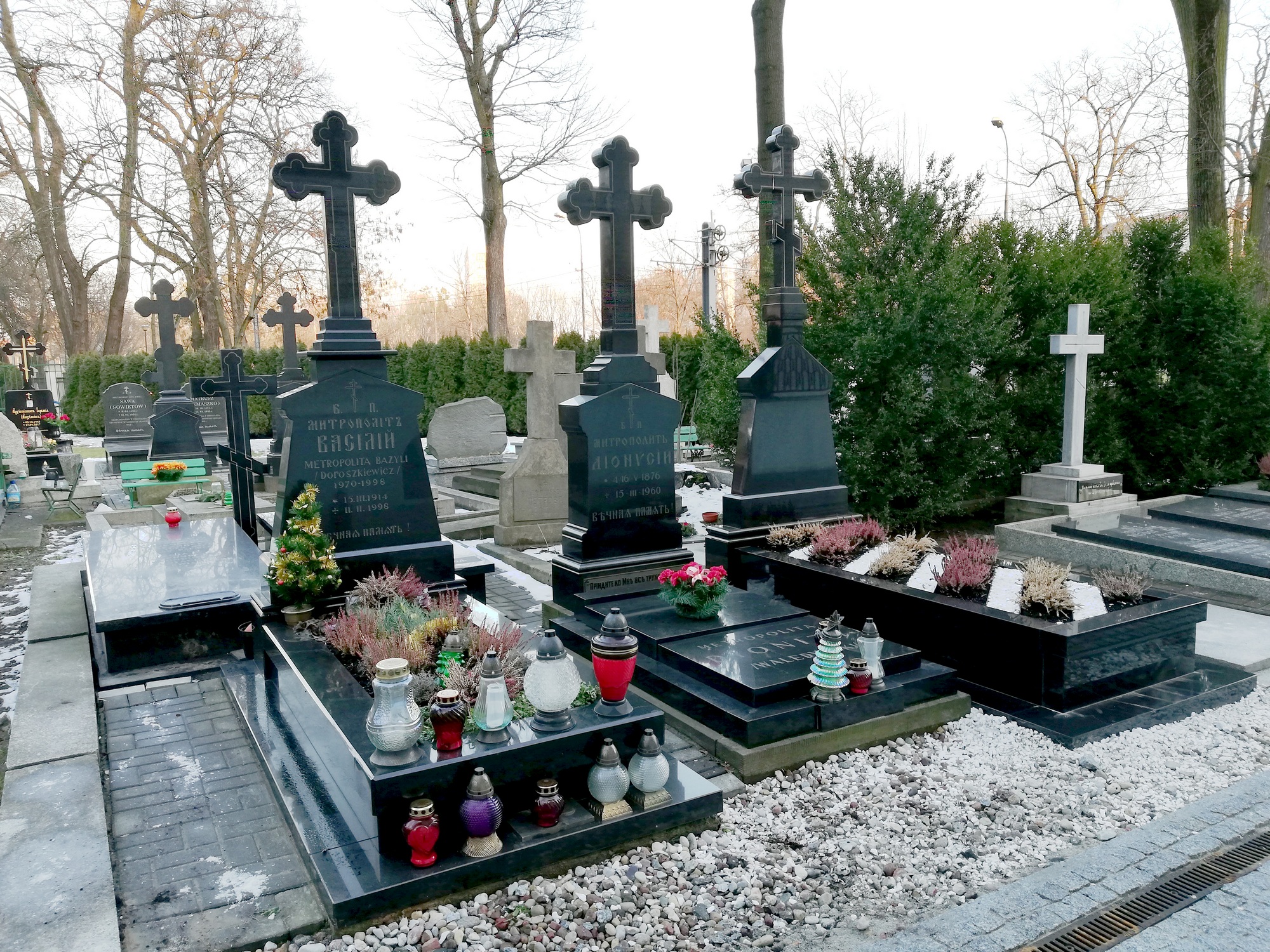 The Orthodox cementary on Warsaw